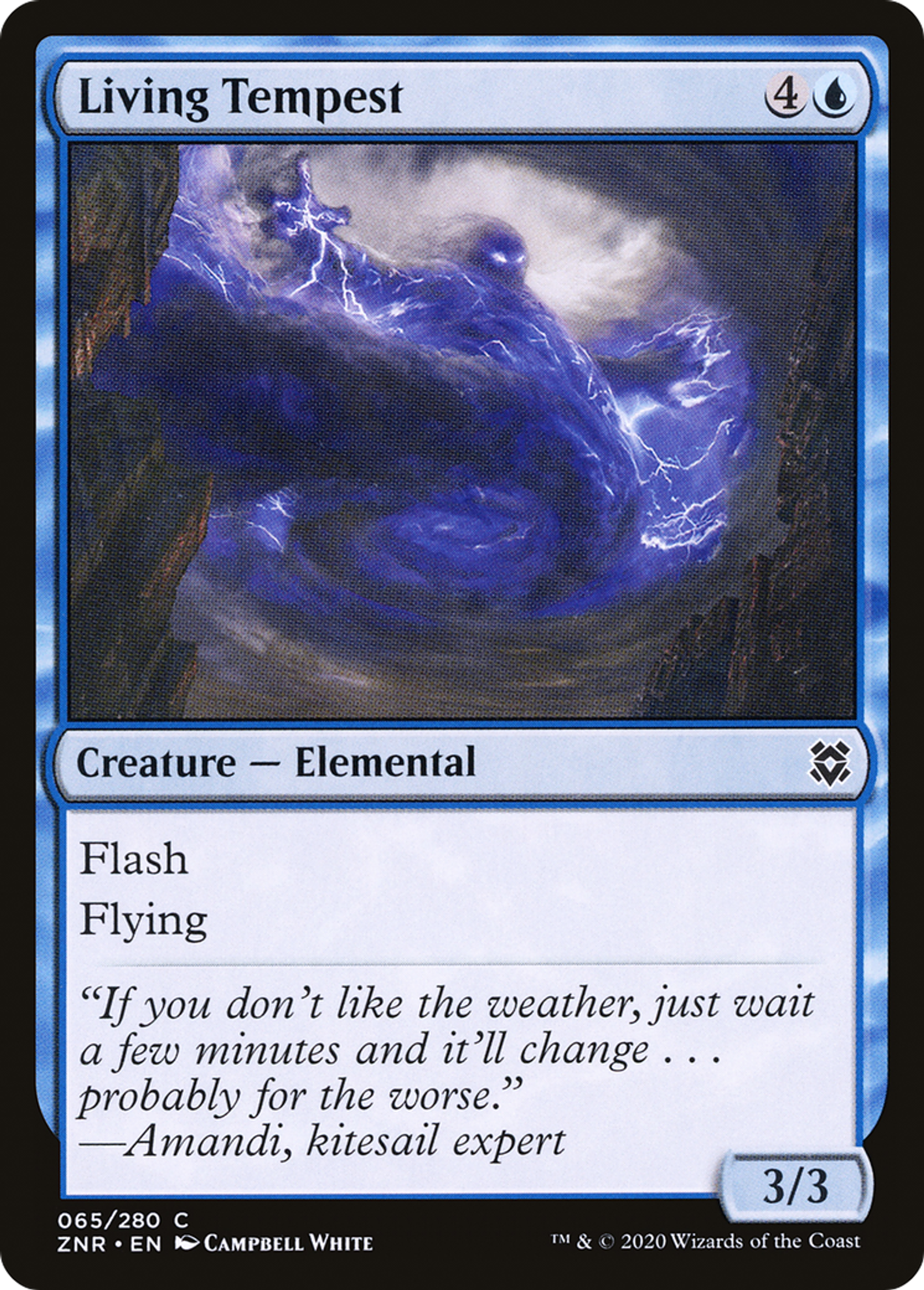 Living Tempest — Zendikar Rising — Magic: The Gathering