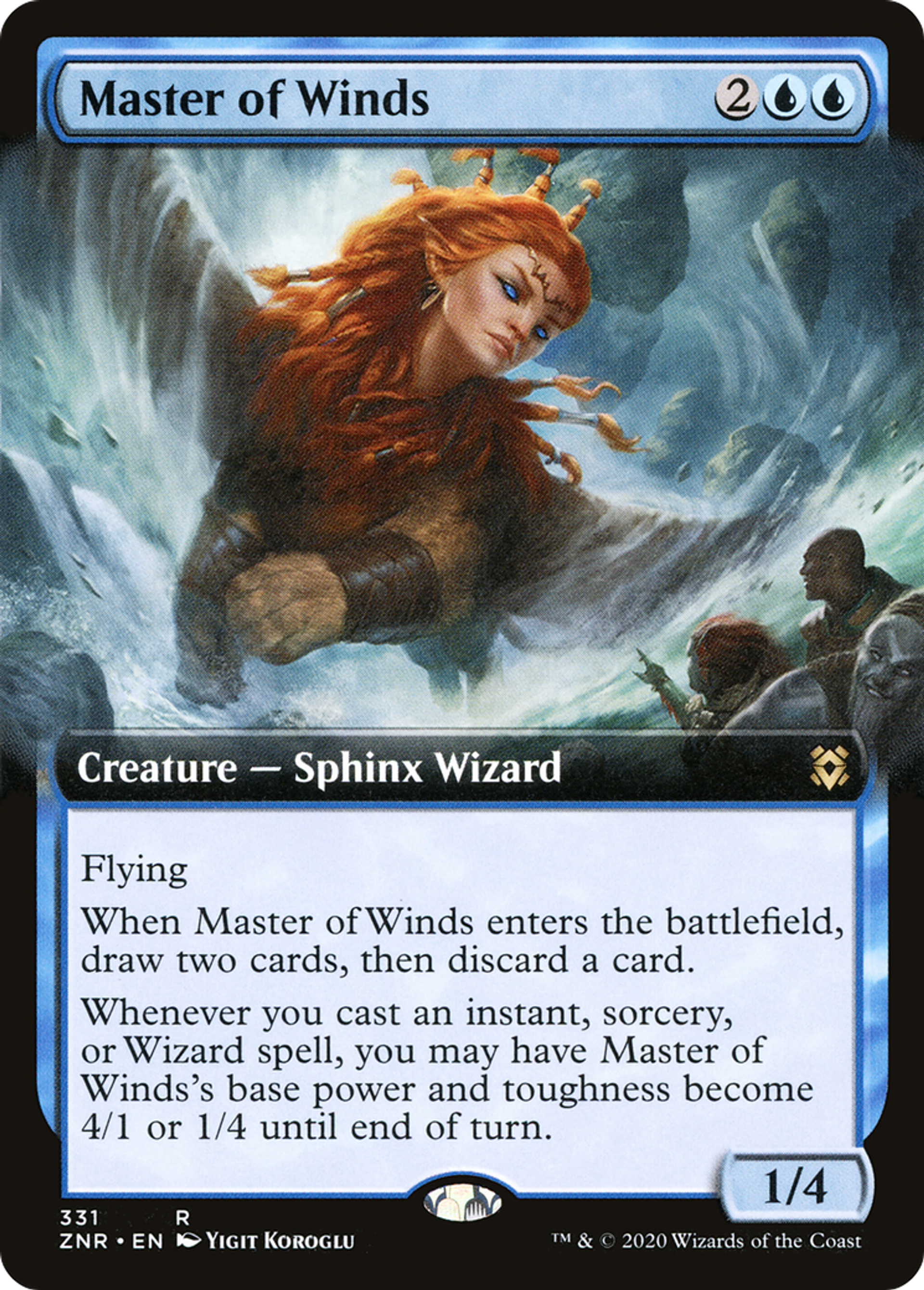Master of Winds — Zendikar Rising — Magic: The Gathering