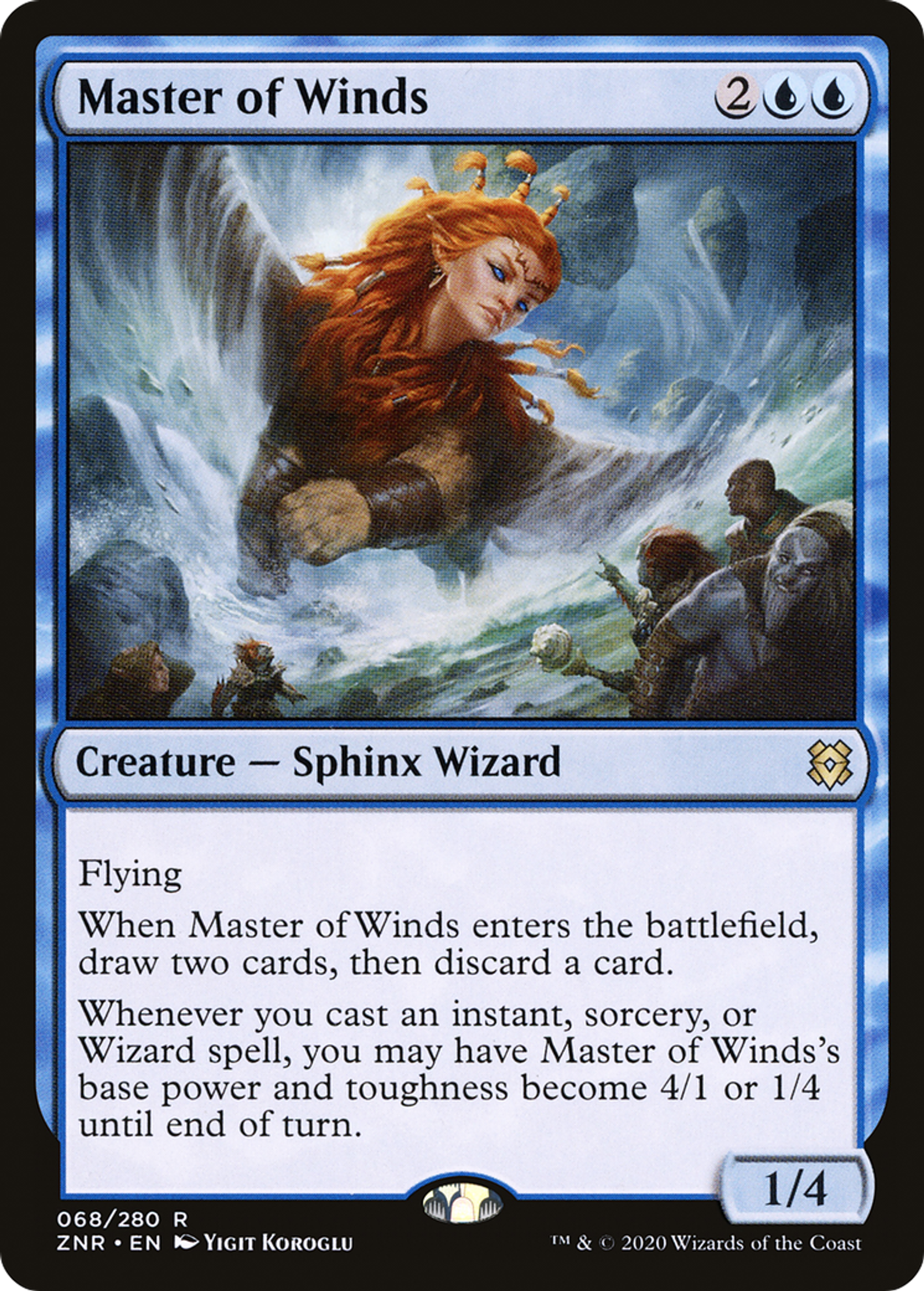 Master of Winds — Zendikar Rising — Magic: The Gathering