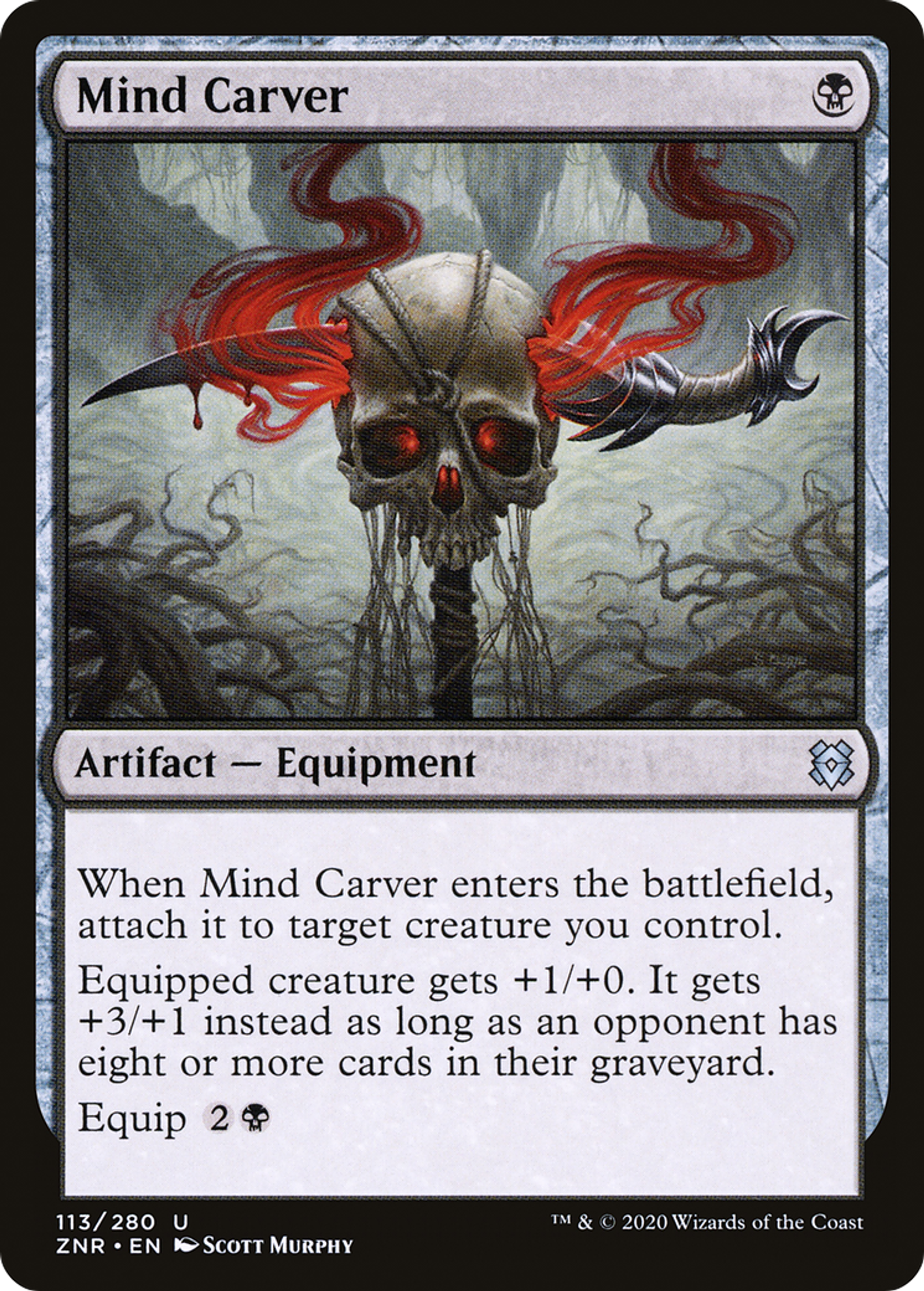 Mind Carver — Zendikar Rising — Magic: The Gathering