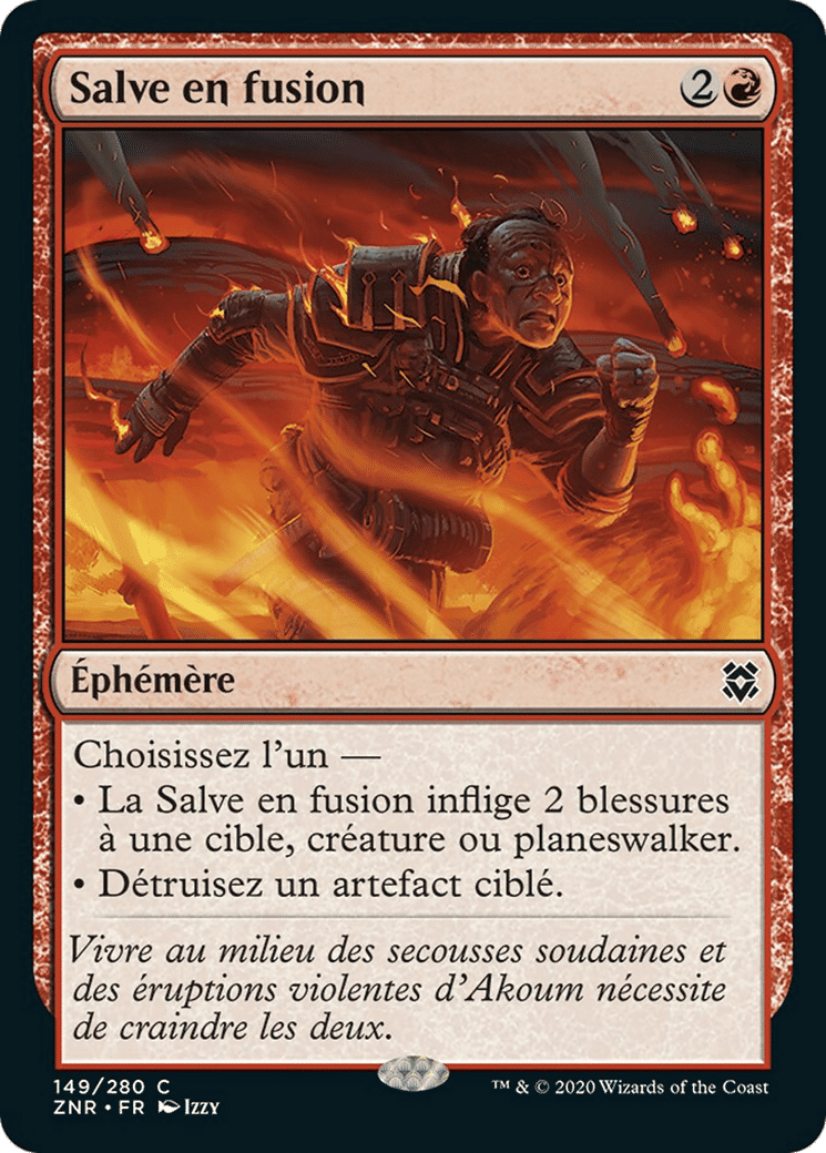 Salve en fusion — Zendikar Rising — Magic: The Gathering