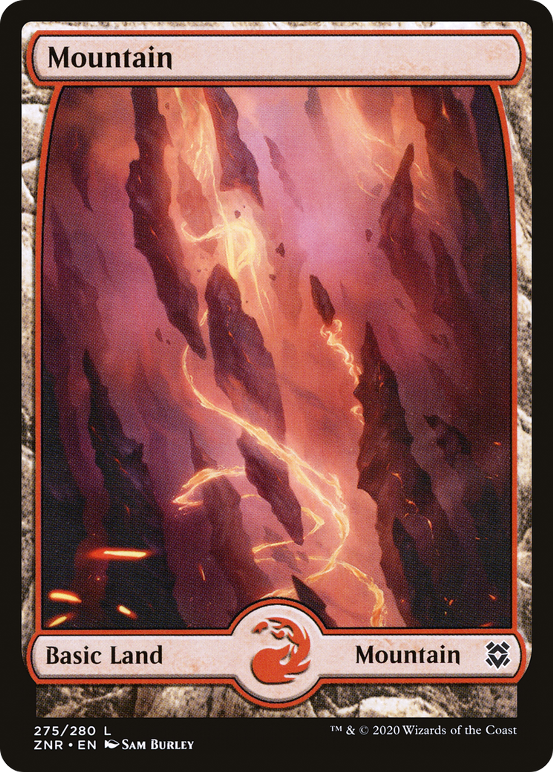 Mountain — Zendikar Rising — Magic: The Gathering