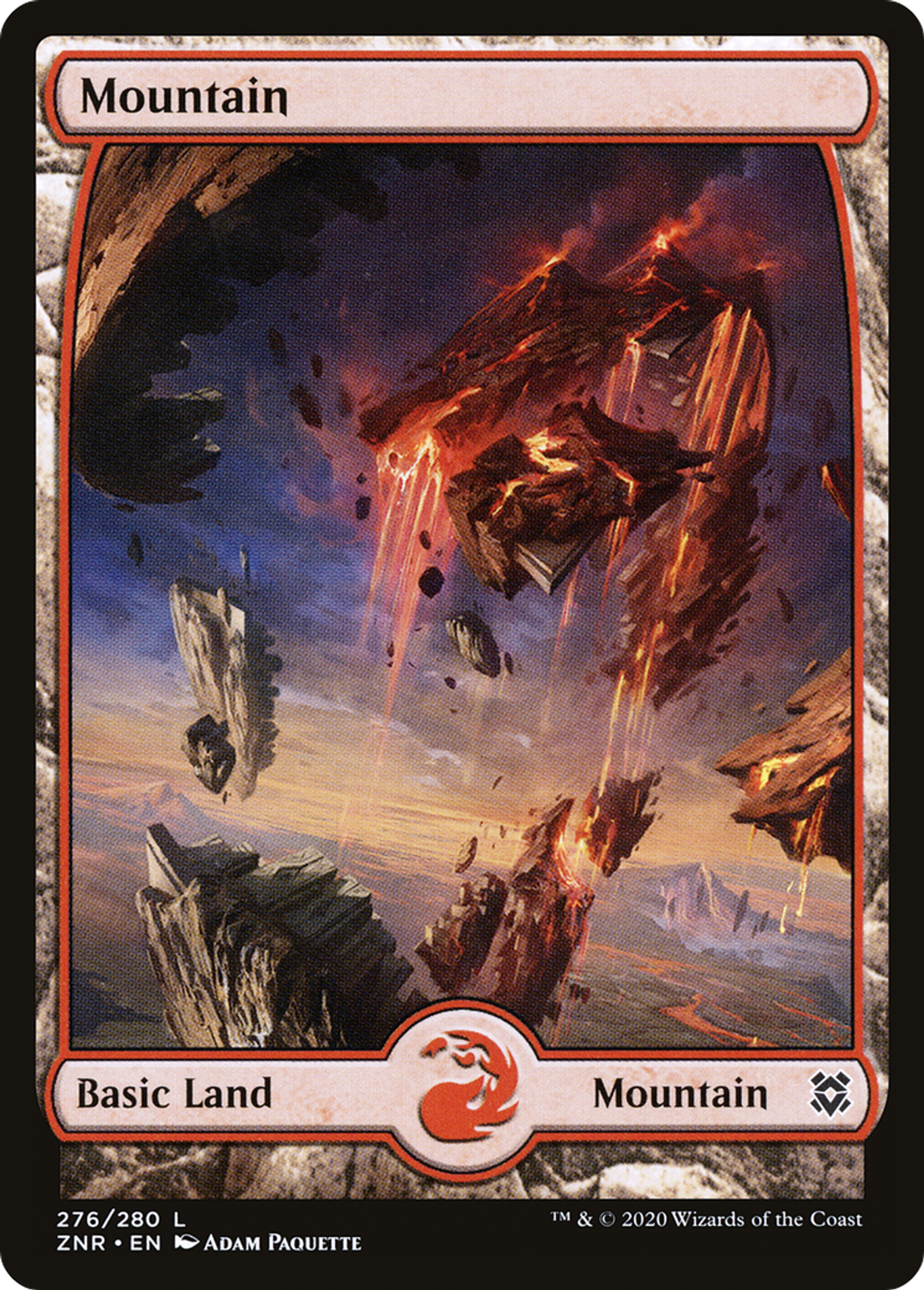 Mountain — Zendikar Rising — Magic: The Gathering