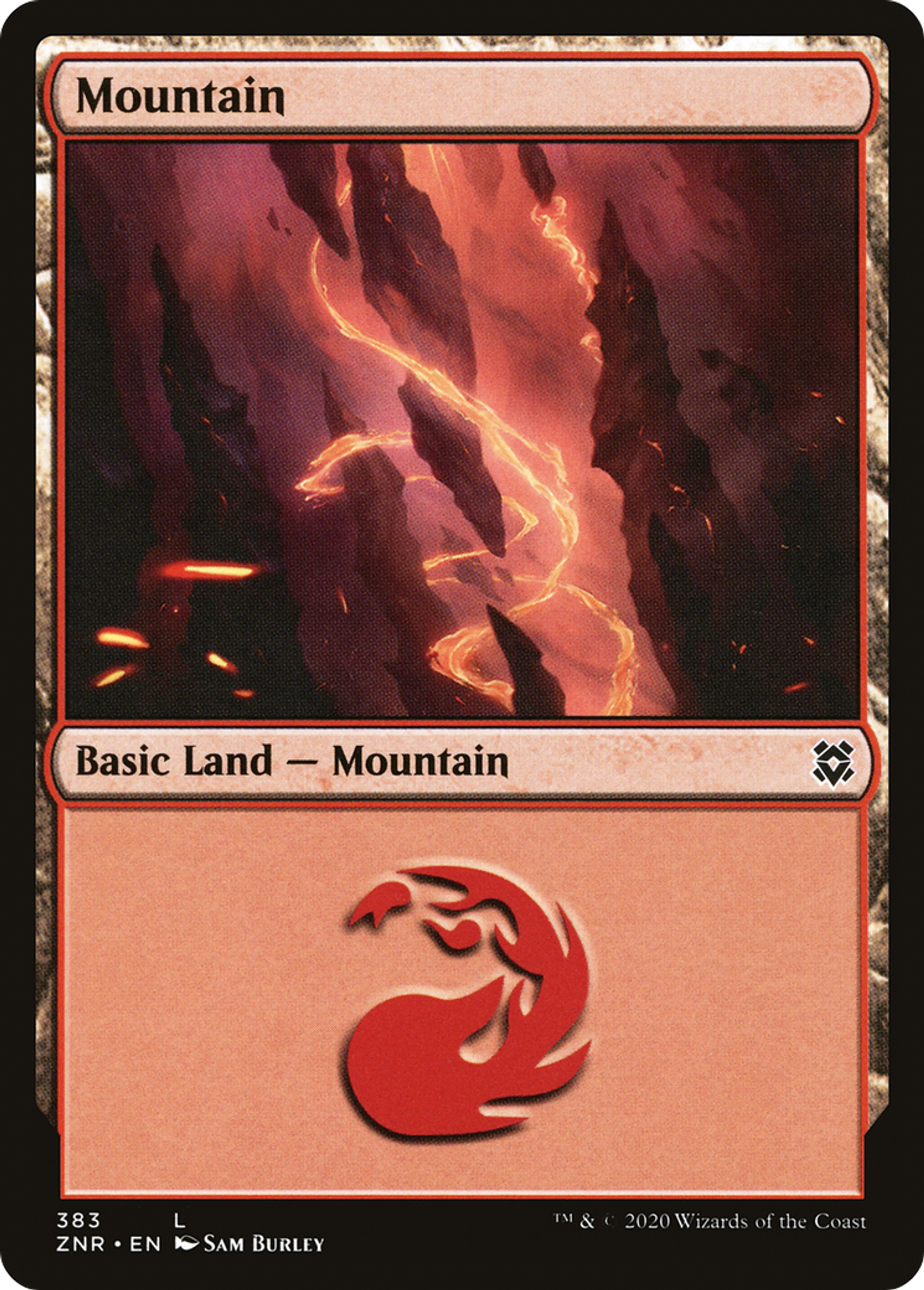 Mountain — Zendikar Rising — Magic: The Gathering