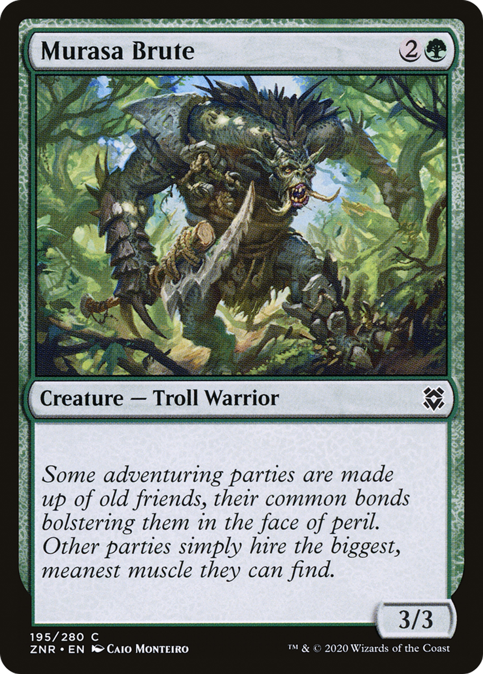 Murasa Brute — Zendikar Rising — Magic: The Gathering