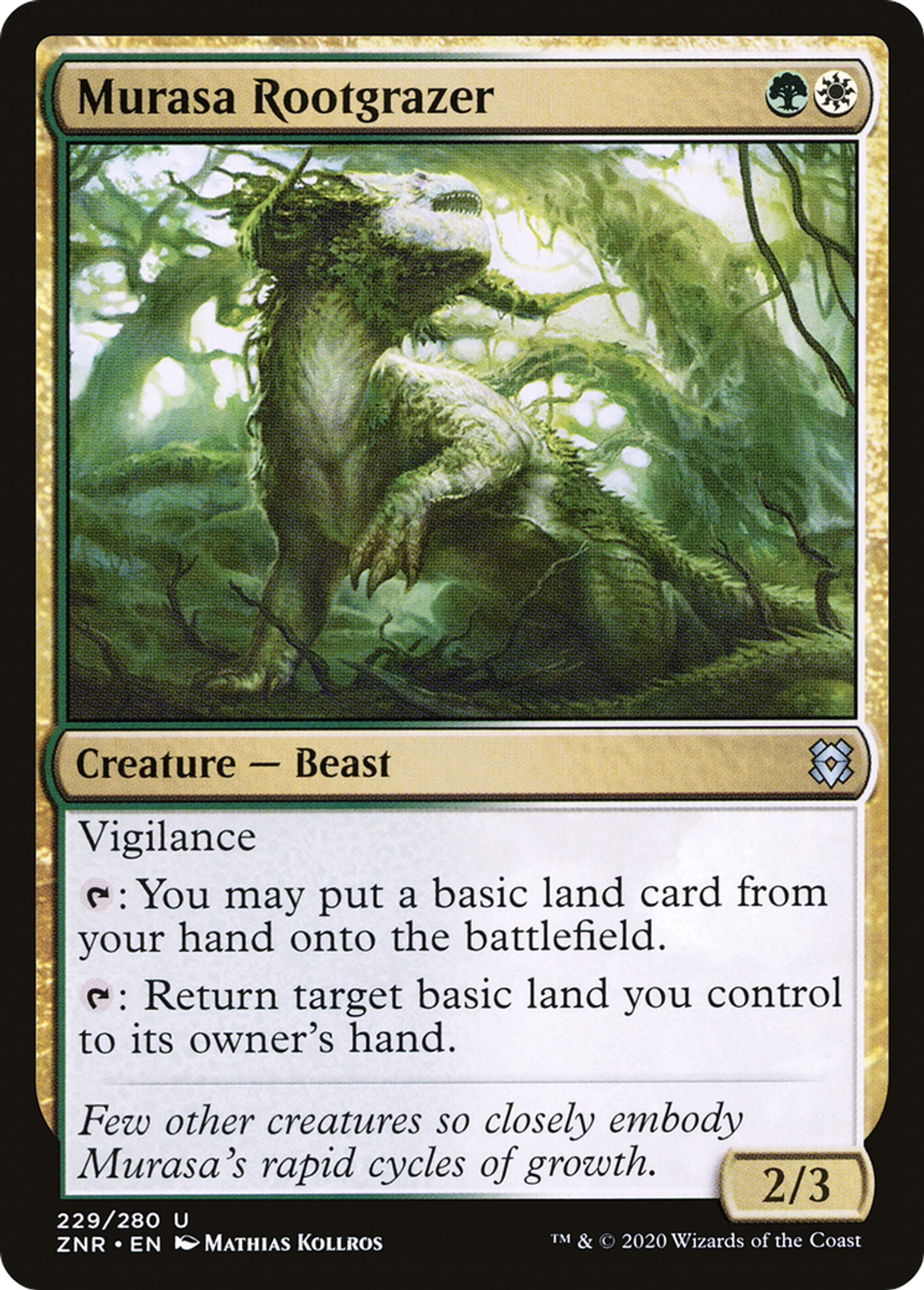 Murasa Rootgrazer — Zendikar Rising — Magic: The Gathering