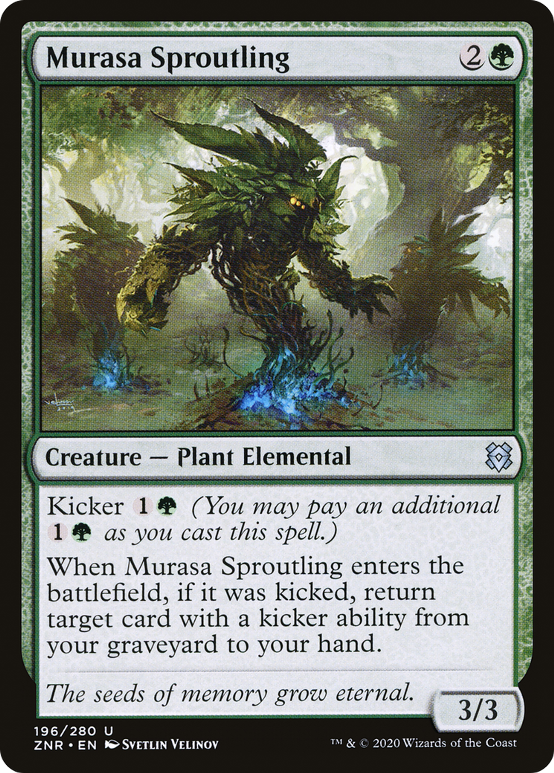Murasa Sproutling — Zendikar Rising — Magic: The Gathering