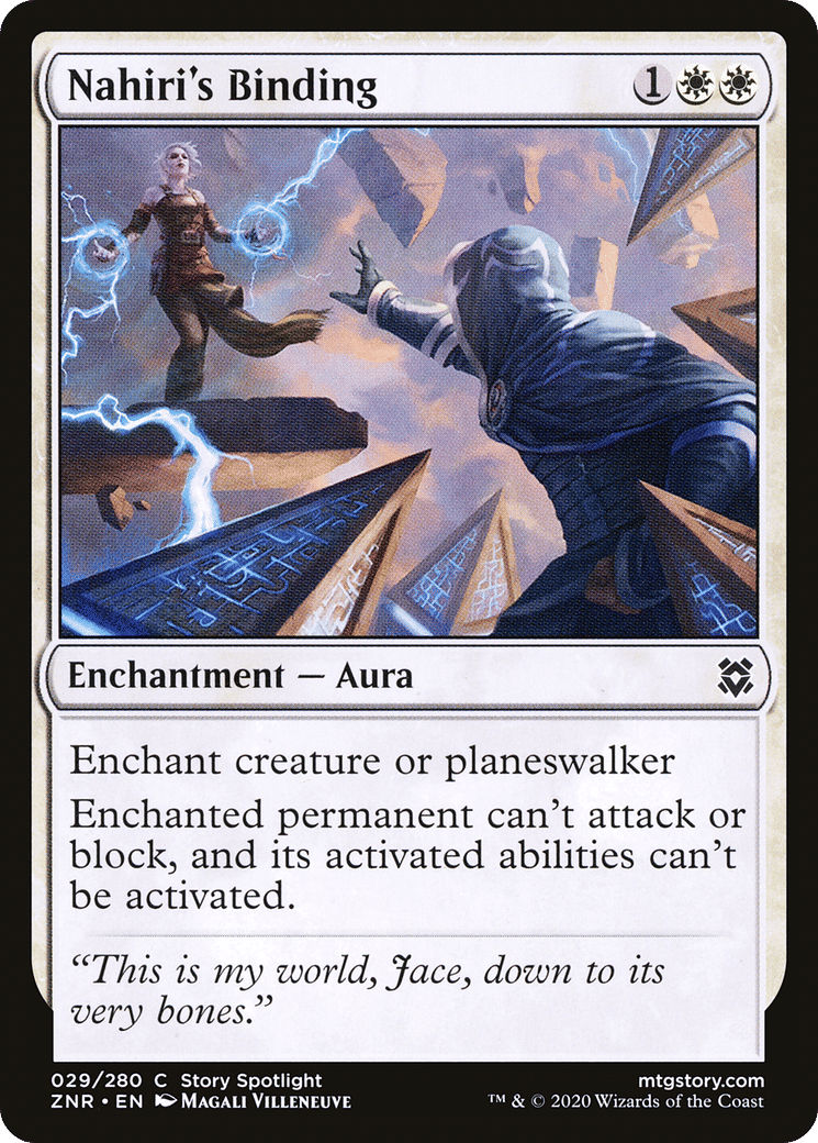 Nahiri's Binding — Zendikar Rising — Magic: The Gathering