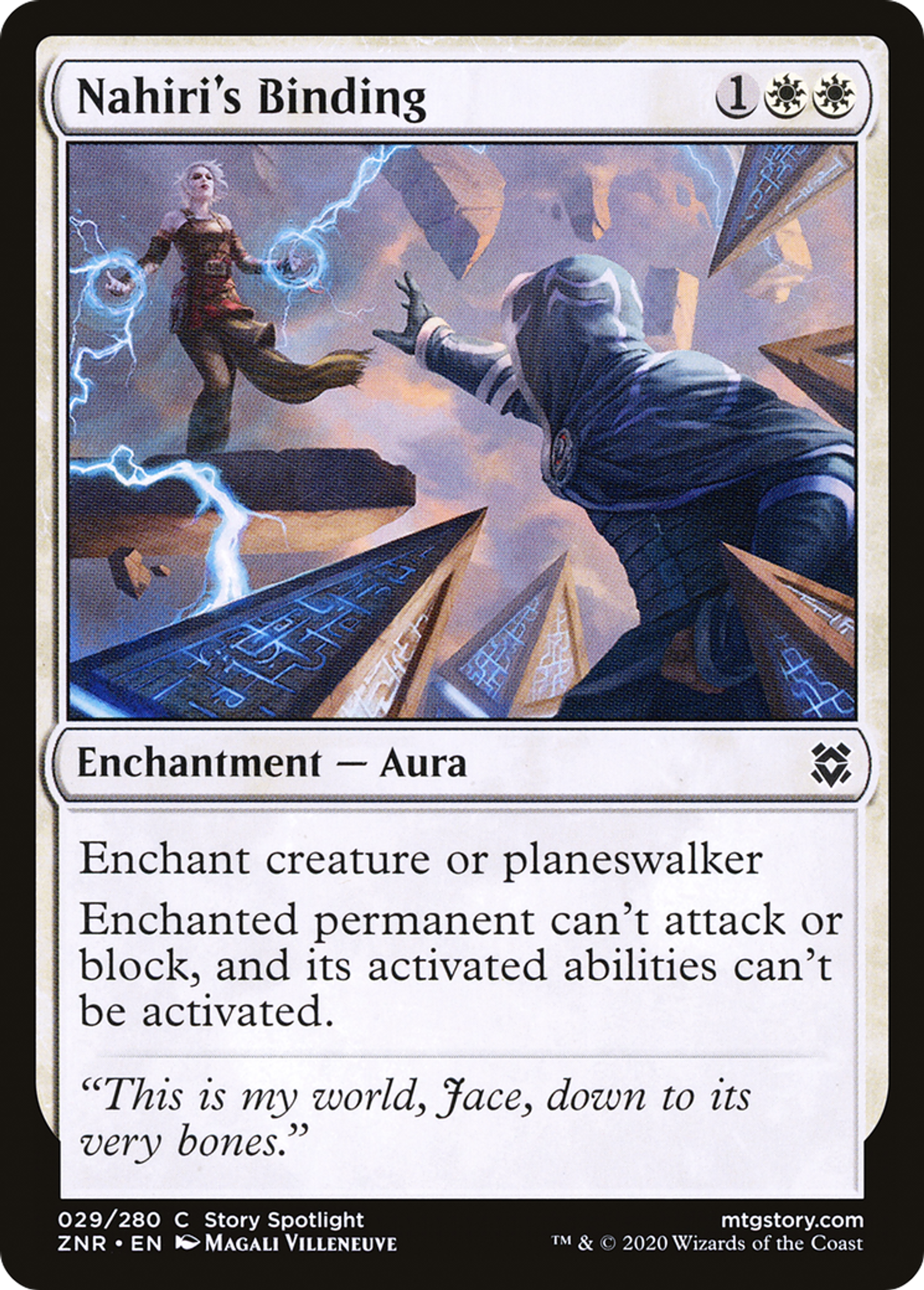 Nahiri's Binding — Zendikar Rising — Magic: The Gathering