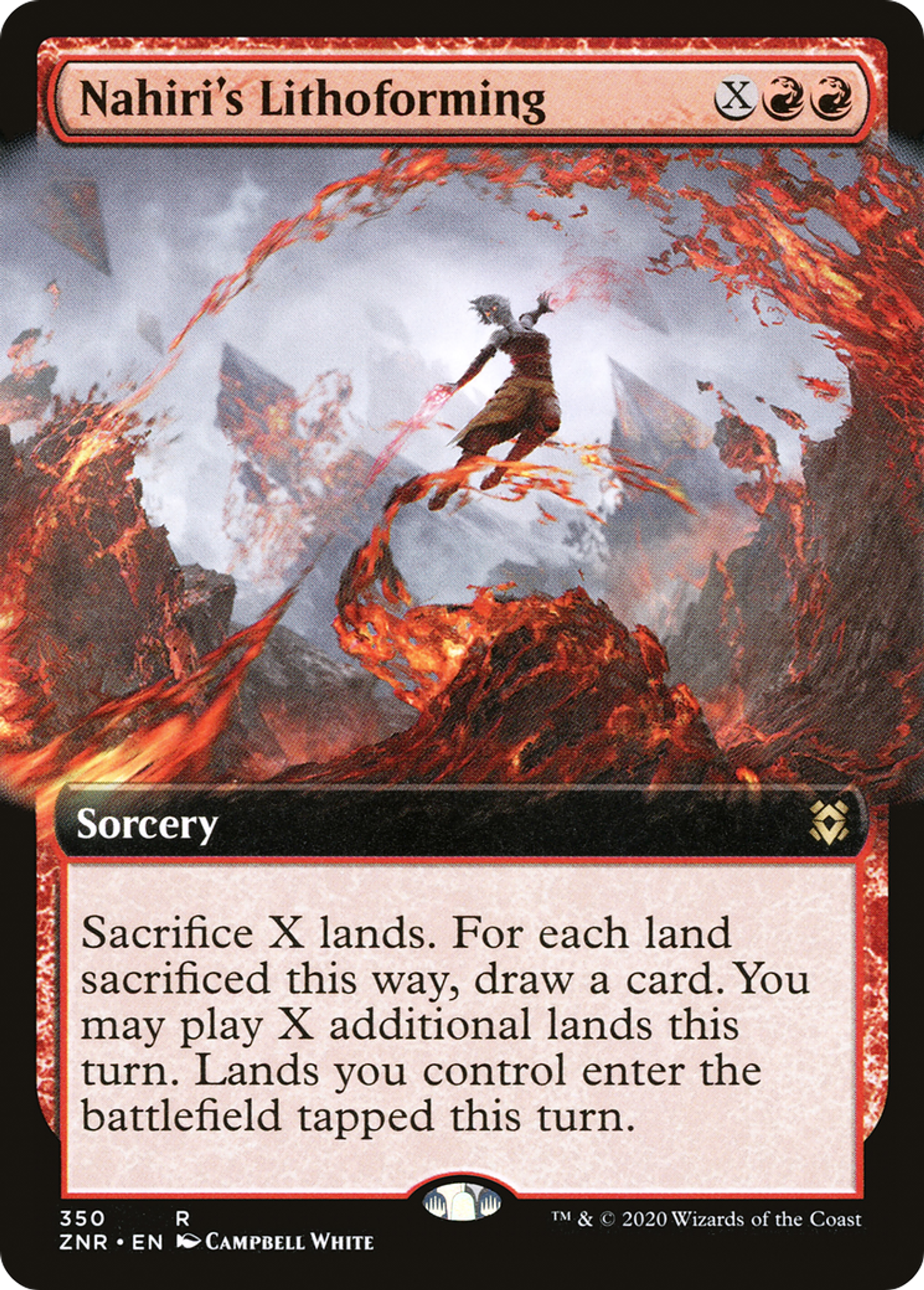 Nahiri's Lithoforming — Zendikar Rising — Magic: The Gathering