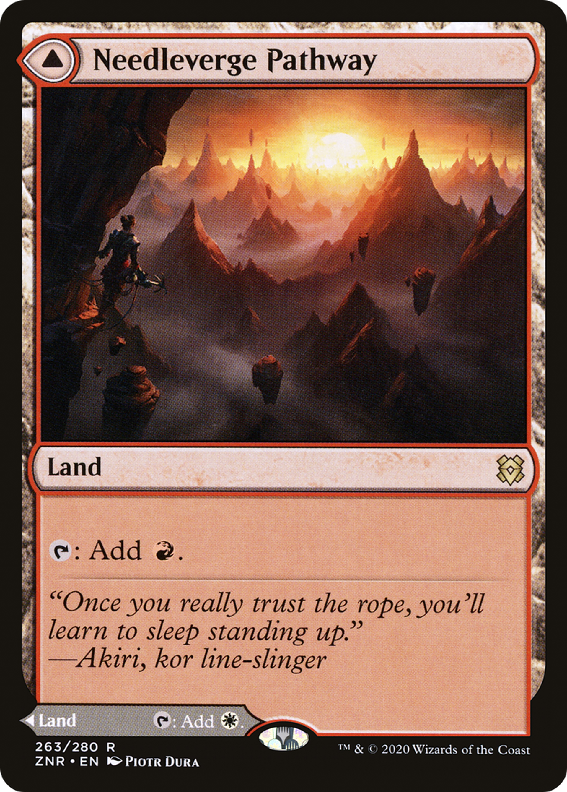 Needleverge Pathway // Pillarverge Pathway — Zendikar Rising — Magic: The Gathering
