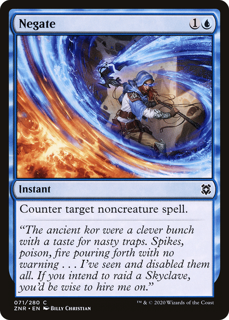 Negate — Zendikar Rising — Magic: The Gathering