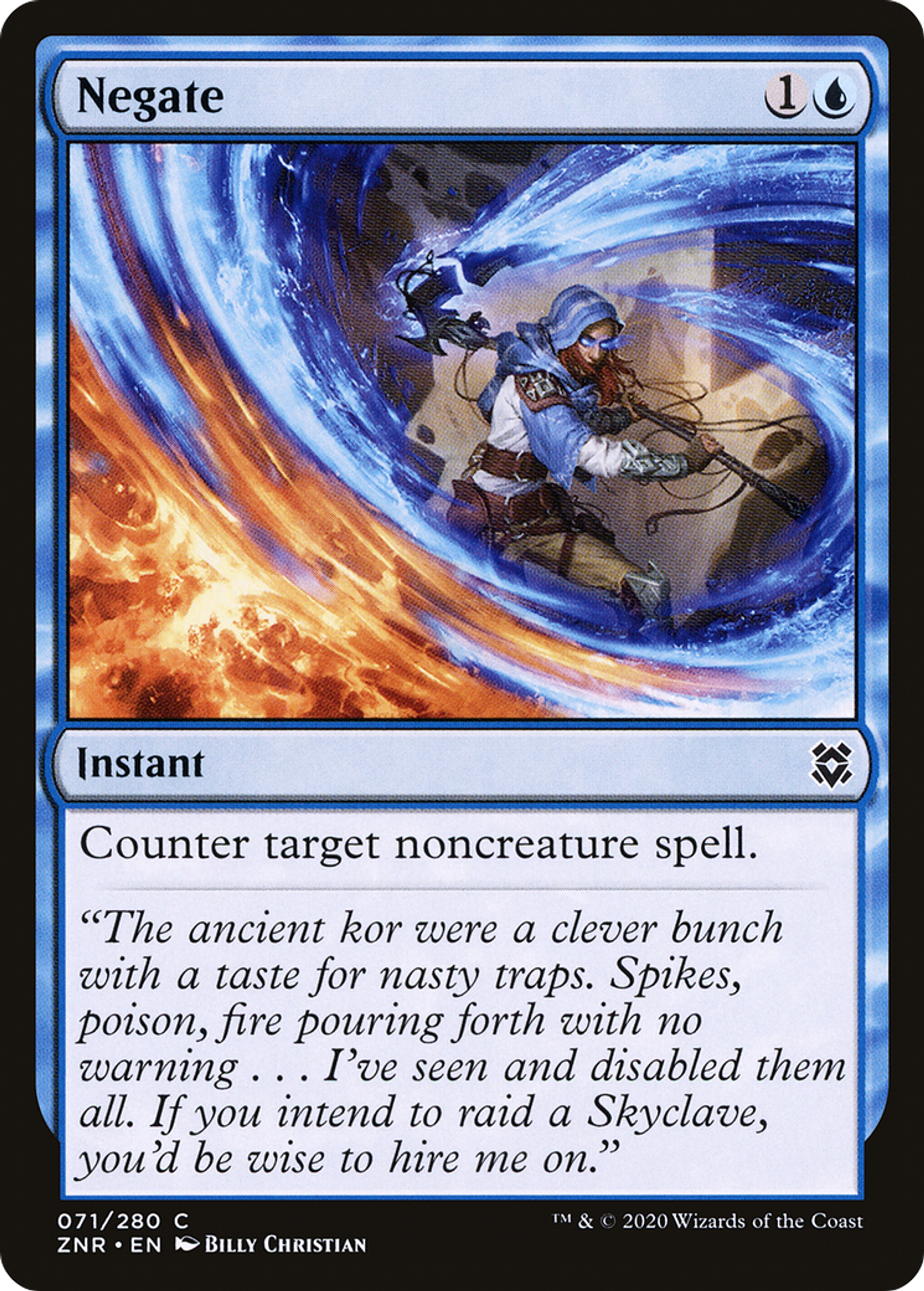Negate — Zendikar Rising — Magic: The Gathering