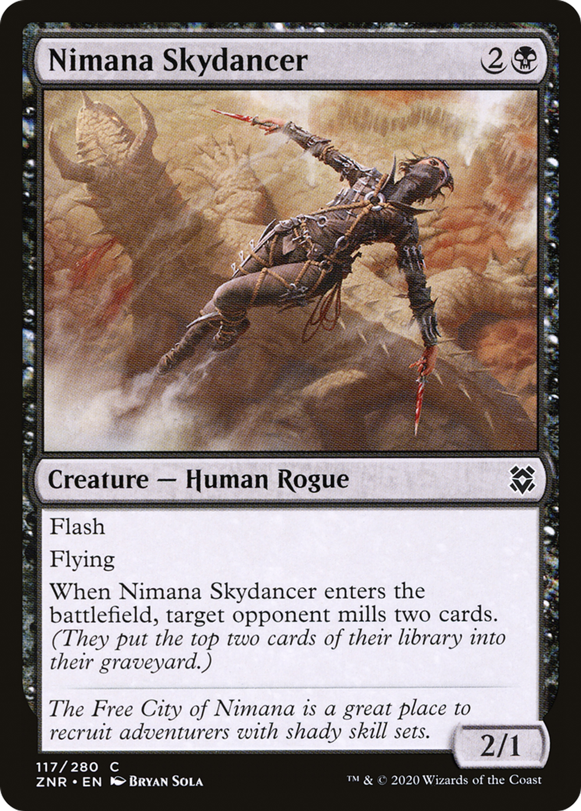 Nimana Skydancer — Zendikar Rising — Magic: The Gathering