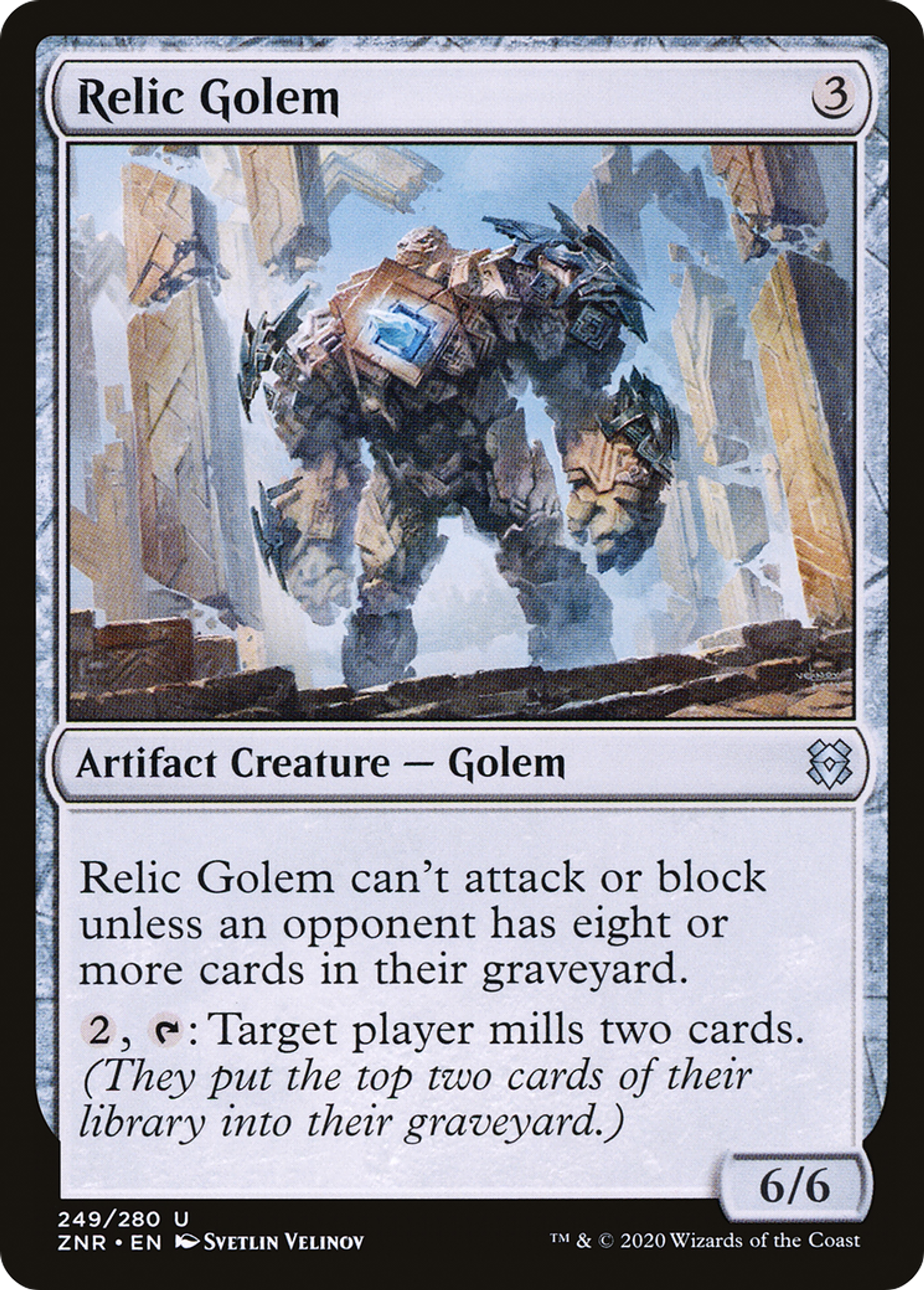 Relic Golem — Zendikar Rising — Magic: The Gathering