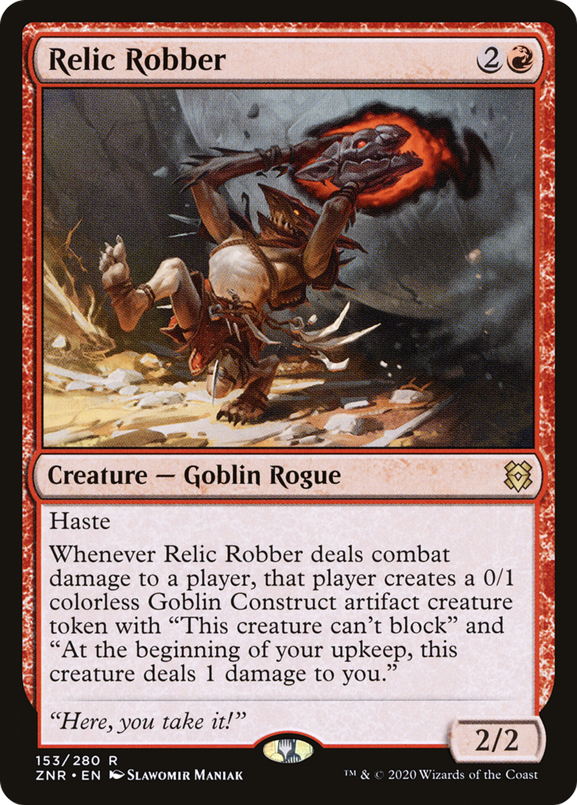 Relic Robber — Zendikar Rising — Magic: The Gathering