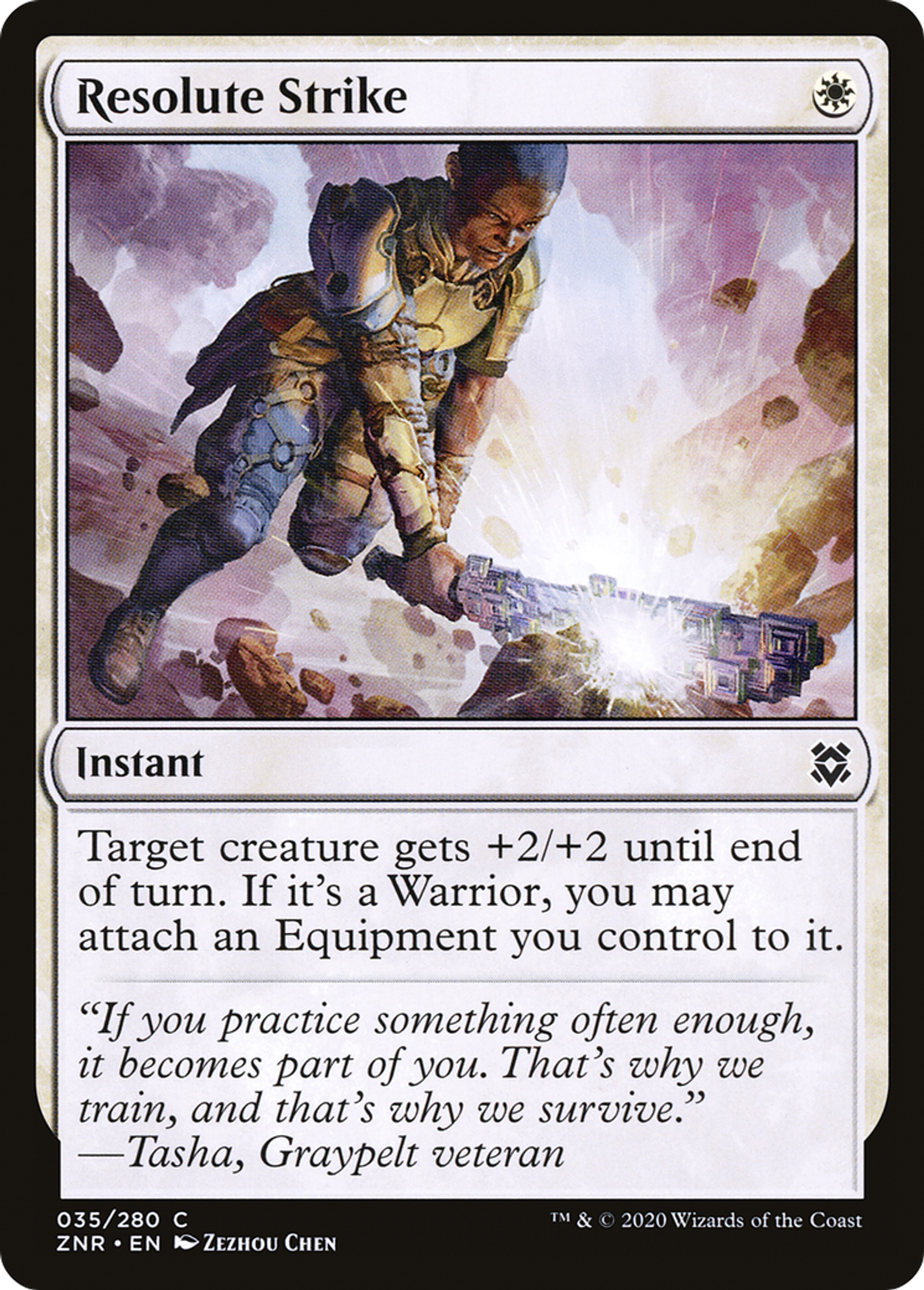 Resolute Strike — Zendikar Rising — Magic: The Gathering