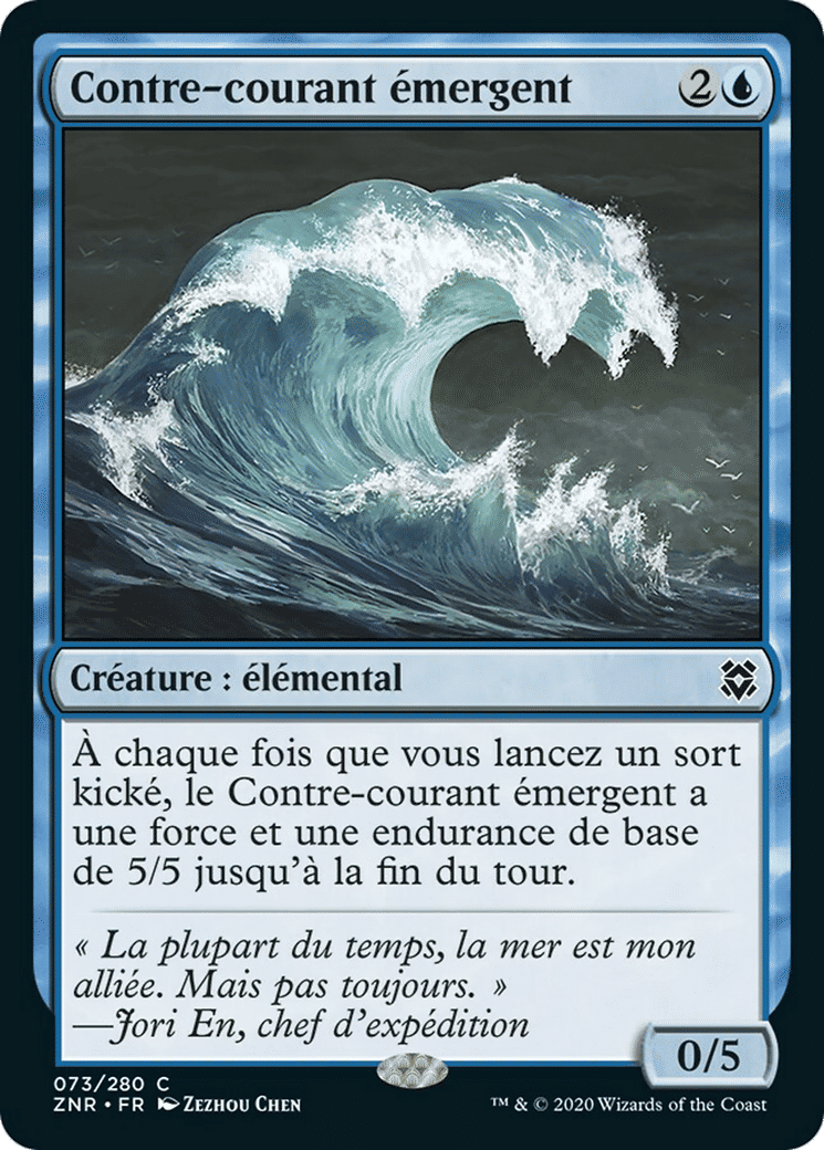 Contre-courant émergent — Zendikar Rising — Magic: The Gathering