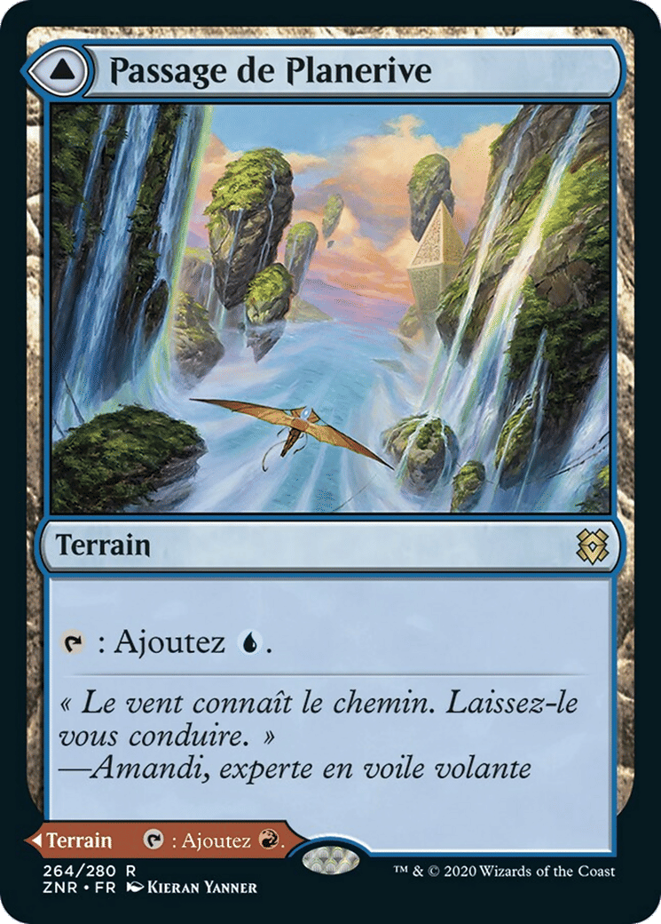 Passage de Planerive // Passage de Planelave — Zendikar Rising — Magic: The Gathering