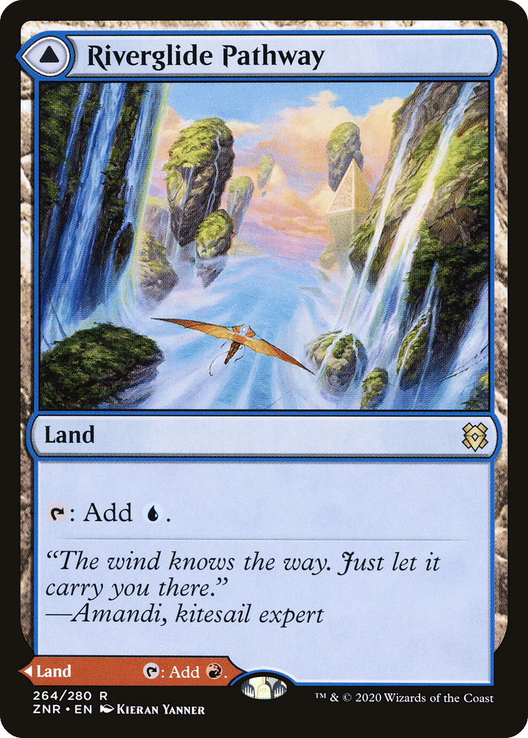 Riverglide Pathway // Lavaglide Pathway — Zendikar Rising — Magic: The Gathering