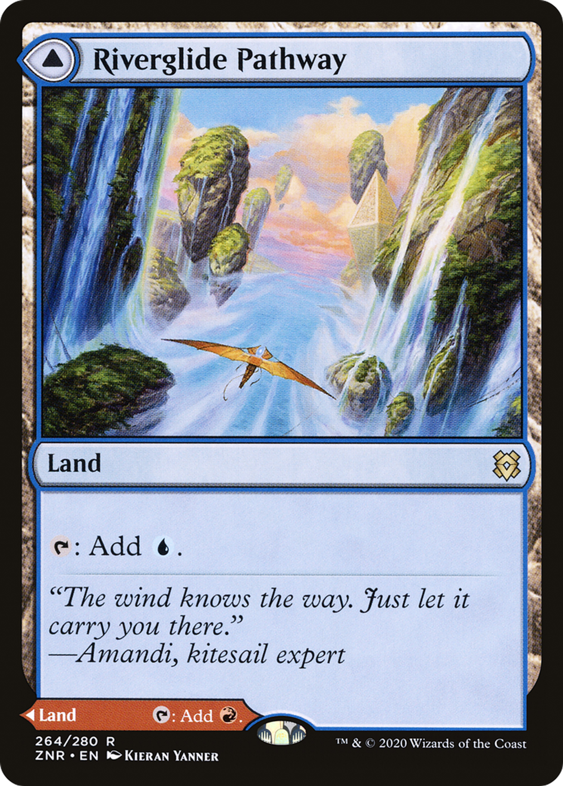 Riverglide Pathway // Lavaglide Pathway — Zendikar Rising — Magic: The Gathering