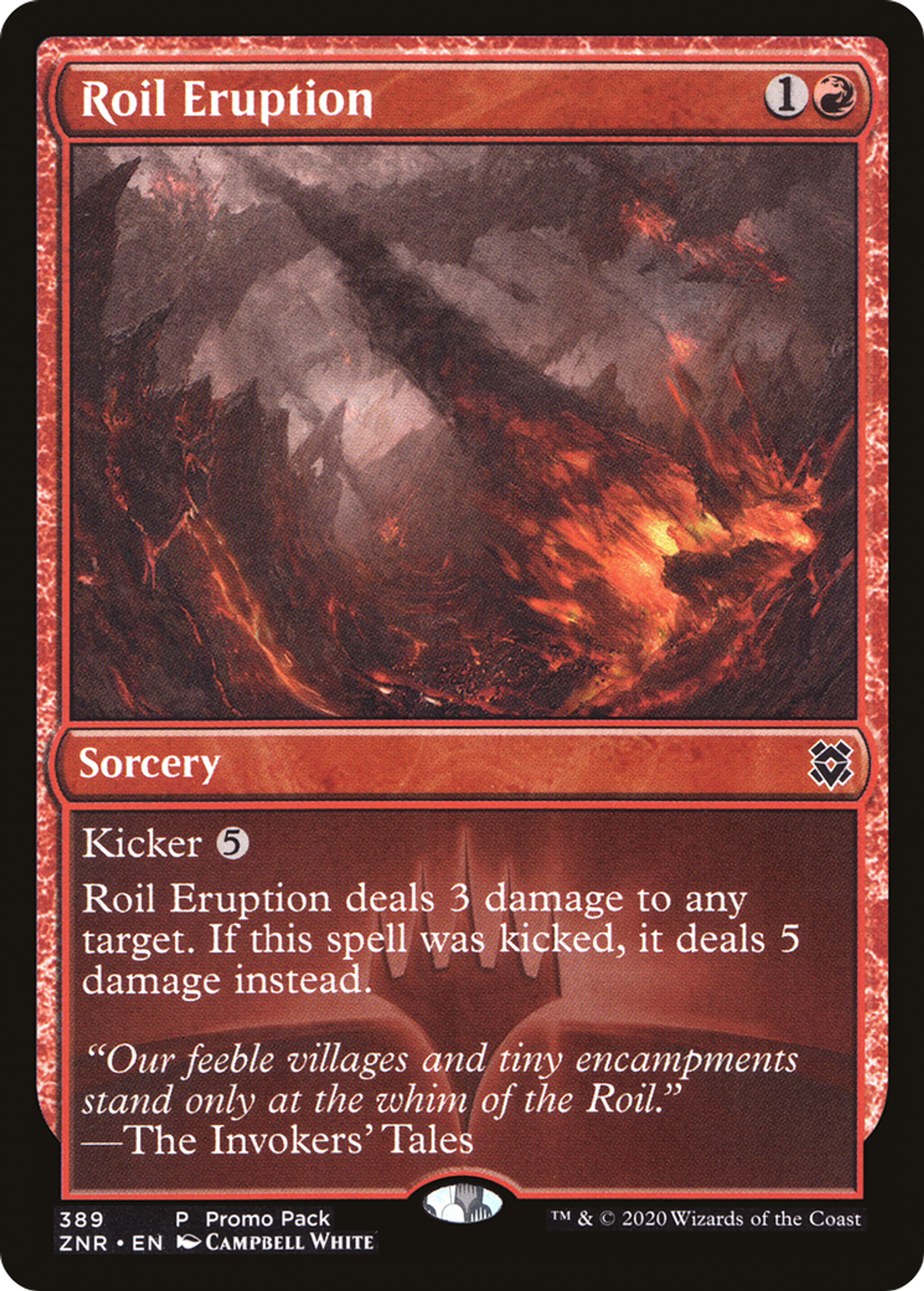 Roil Eruption — Zendikar Rising — Magic: The Gathering