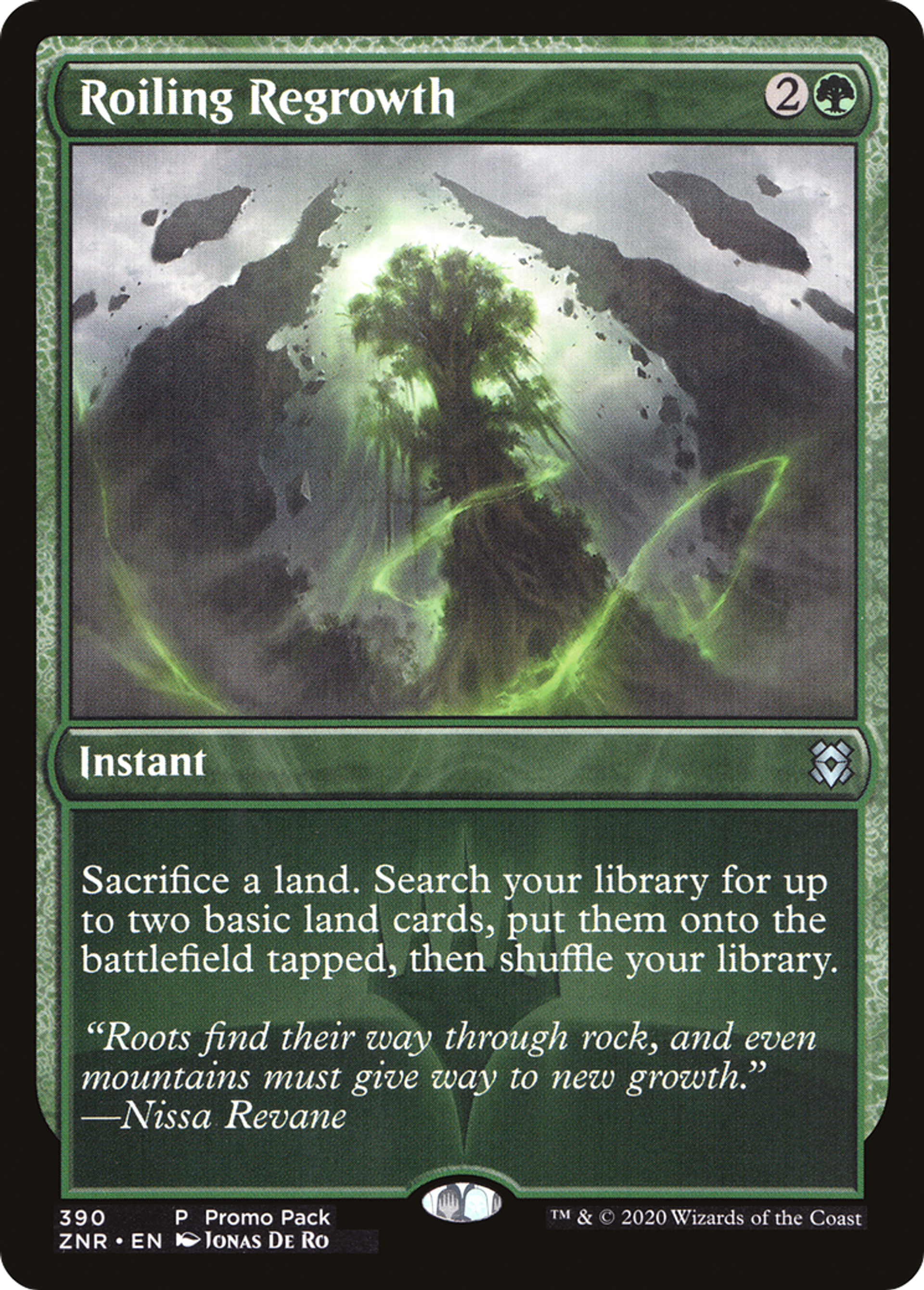 Roiling Regrowth — Zendikar Rising — Magic: The Gathering