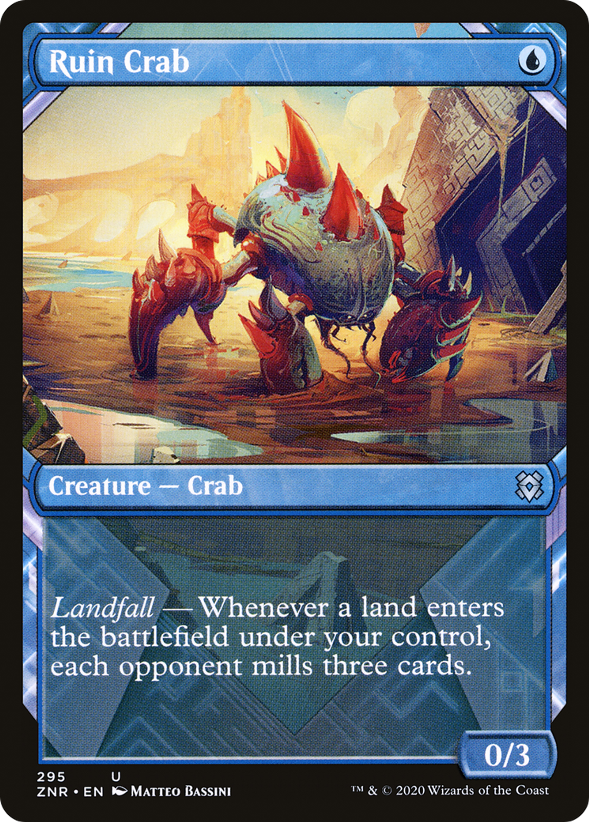 Ruin Crab — Zendikar Rising — Magic: The Gathering