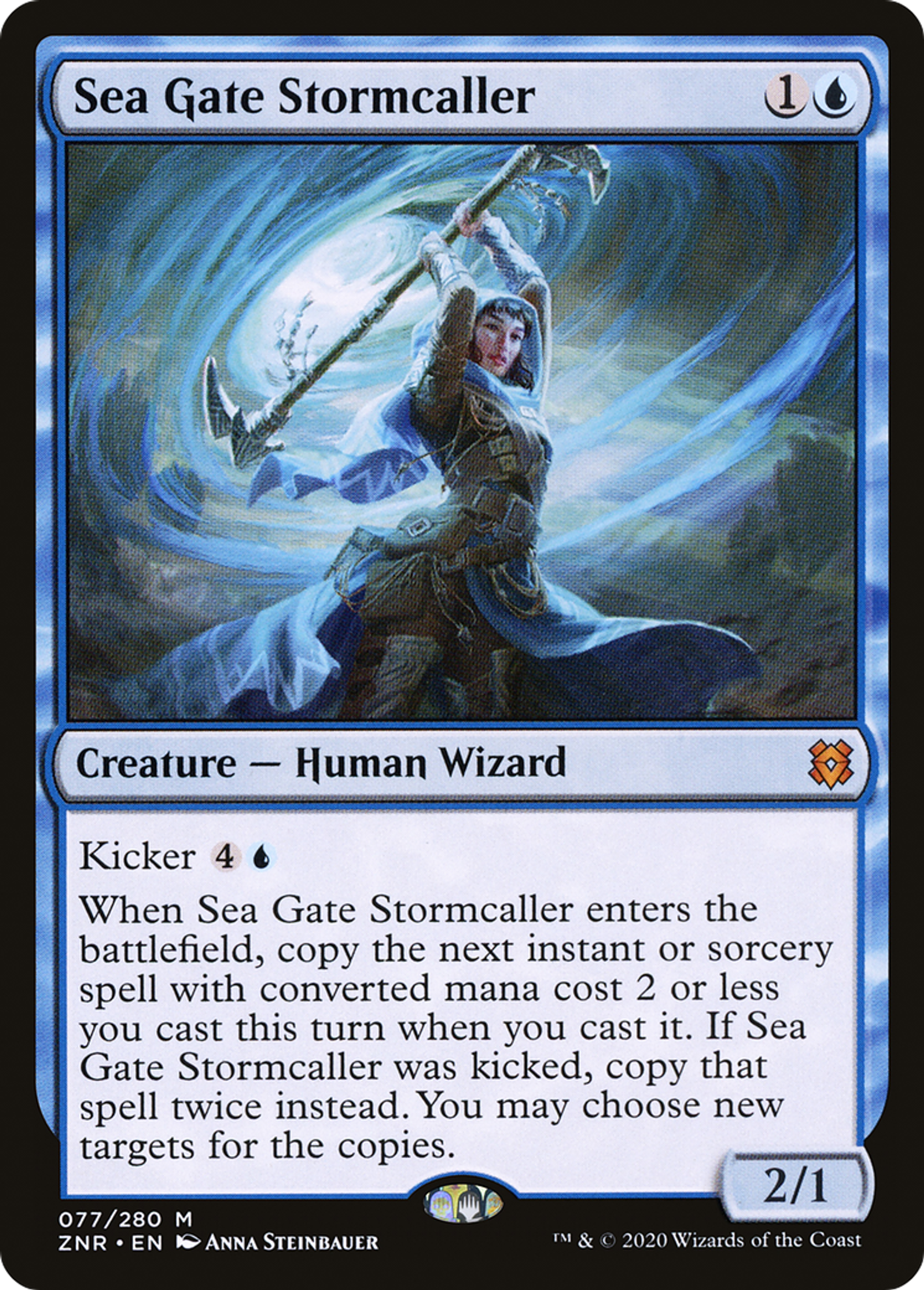 Sea Gate Stormcaller — Zendikar Rising — Magic: The Gathering