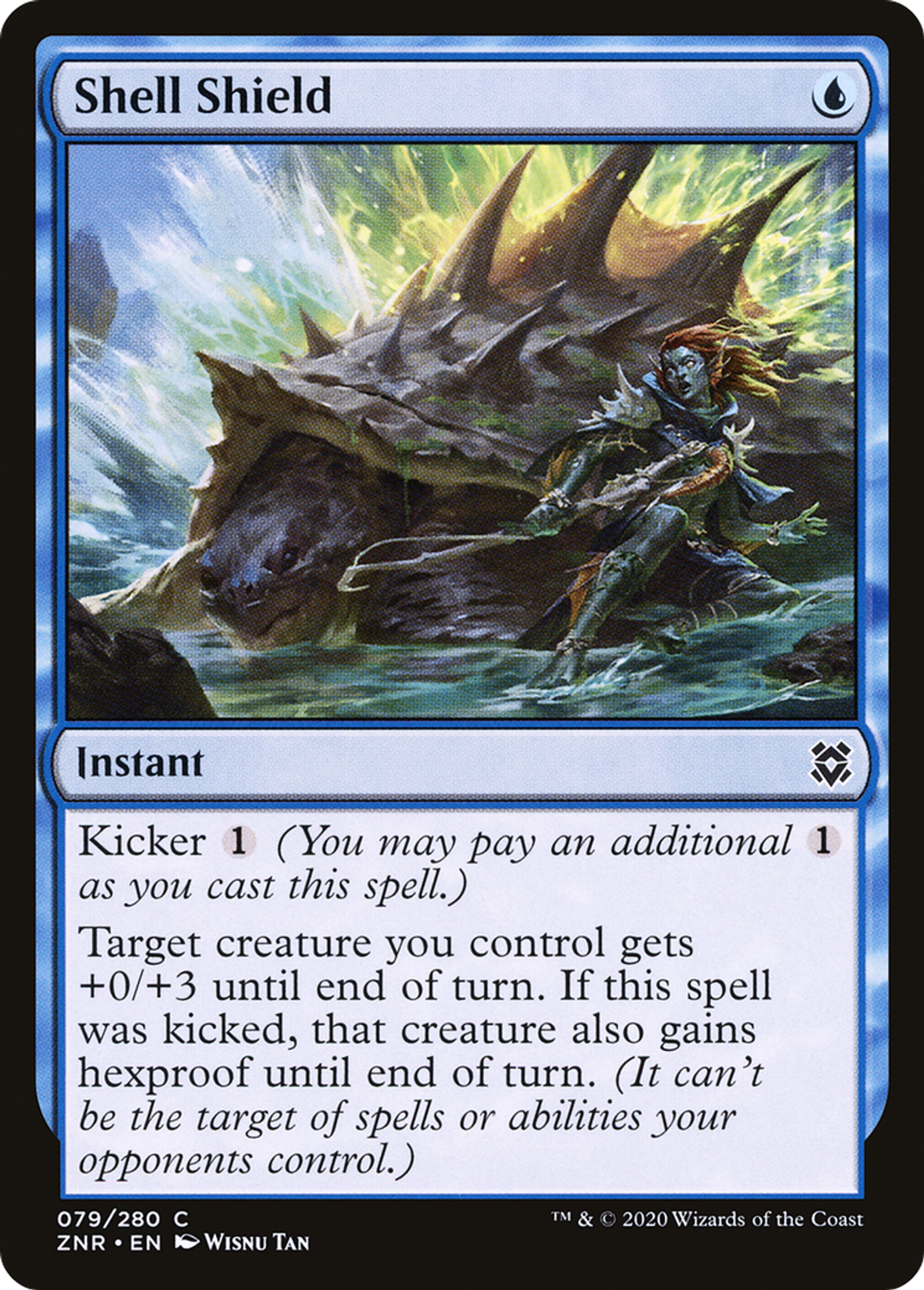 Shell Shield — Zendikar Rising — Magic: The Gathering