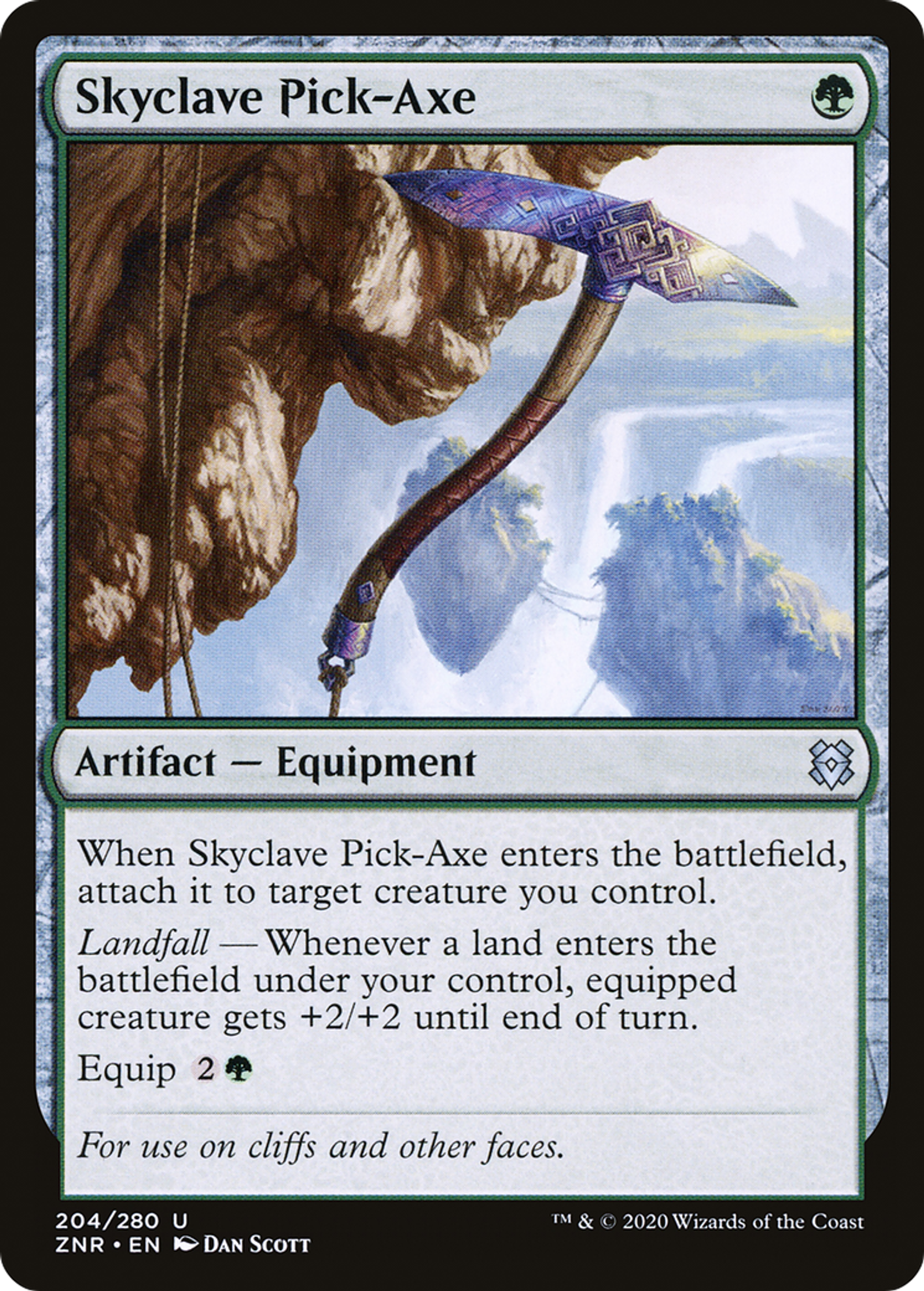 Skyclave Pick-Axe — Zendikar Rising — Magic: The Gathering