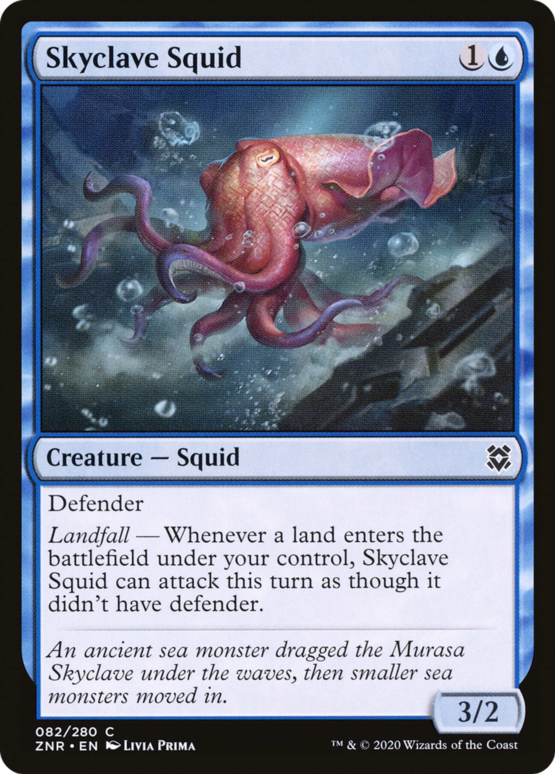 Skyclave Squid — Zendikar Rising — Magic: The Gathering