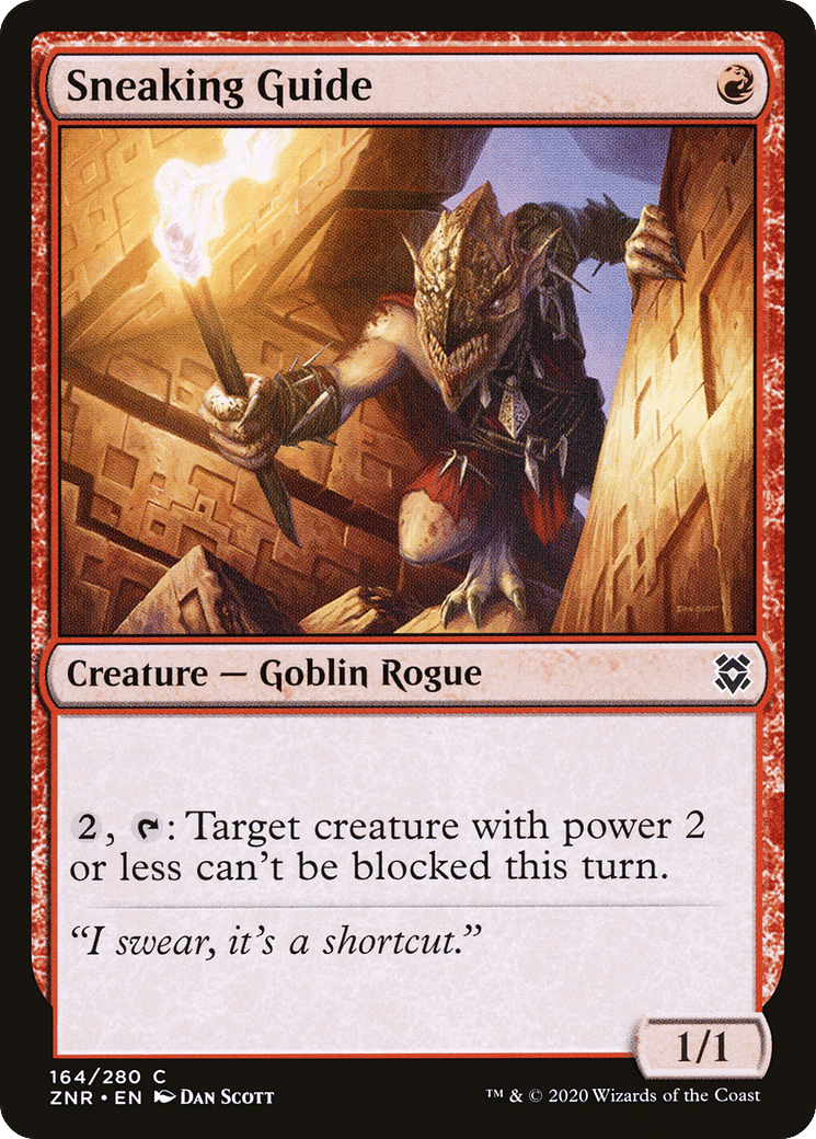 Sneaking Guide — Zendikar Rising — Magic: The Gathering