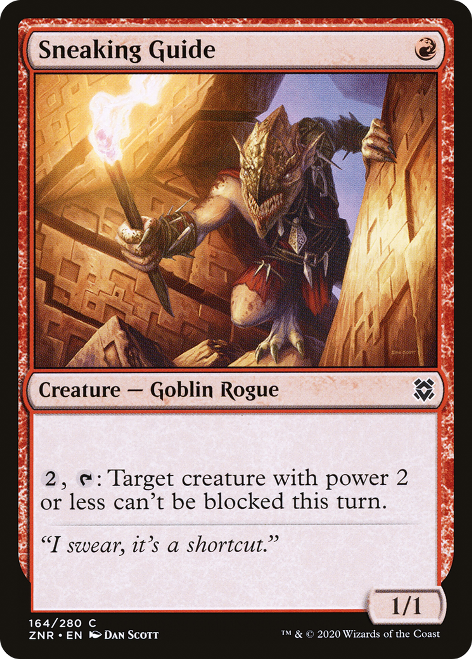 Sneaking Guide — Zendikar Rising — Magic: The Gathering