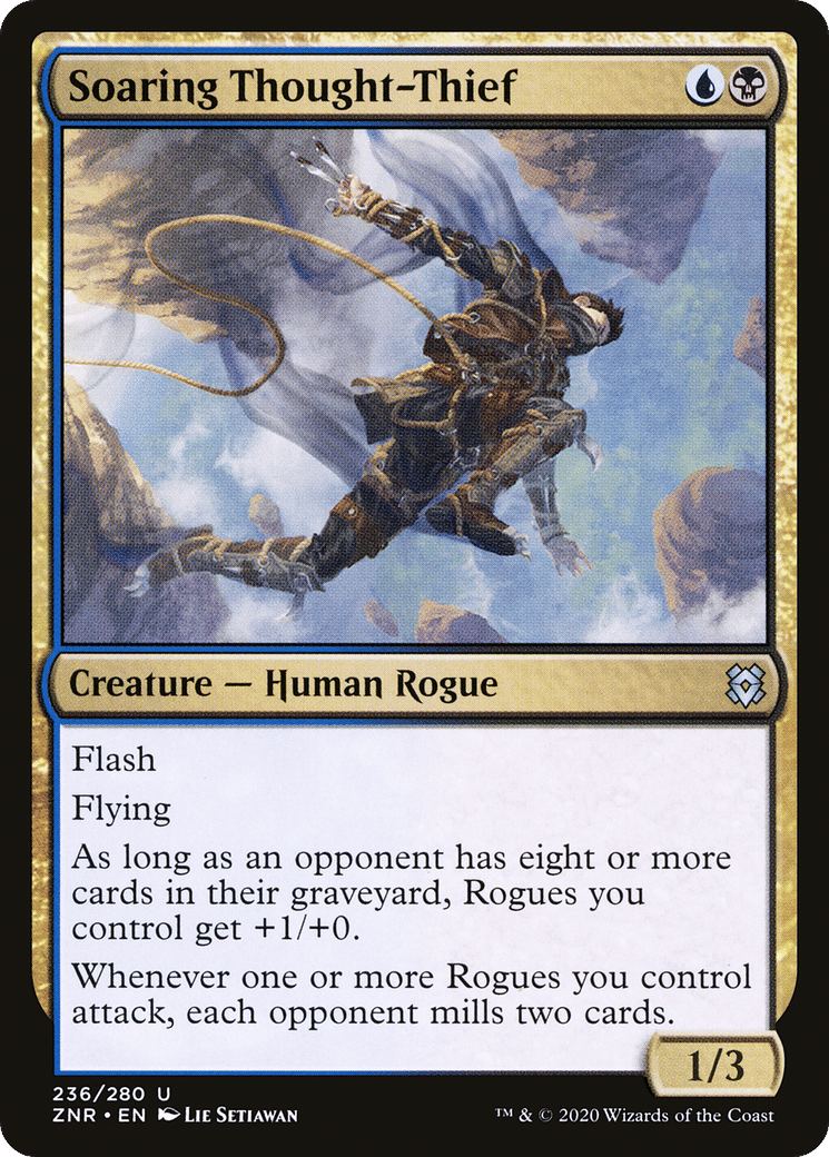 Voleur de pensées aérien — Zendikar Rising — Magic: The Gathering