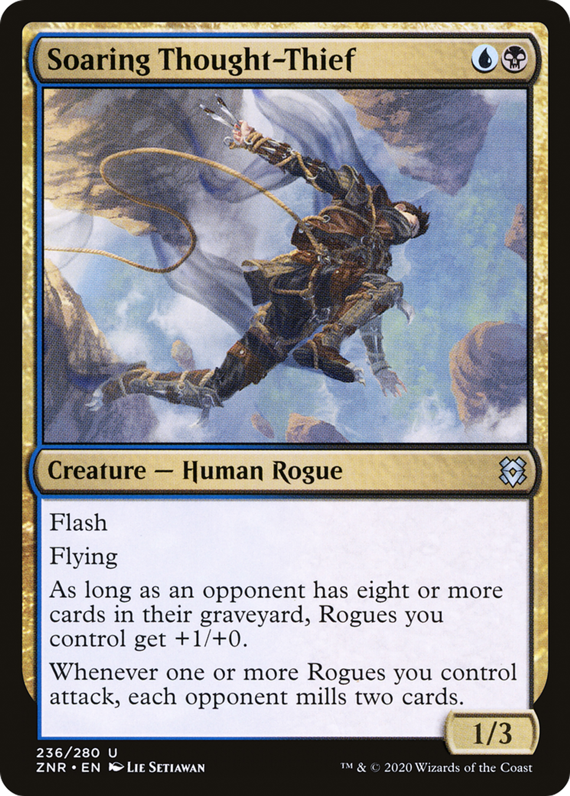 Soaring Thought-Thief — Zendikar Rising — Magic: The Gathering