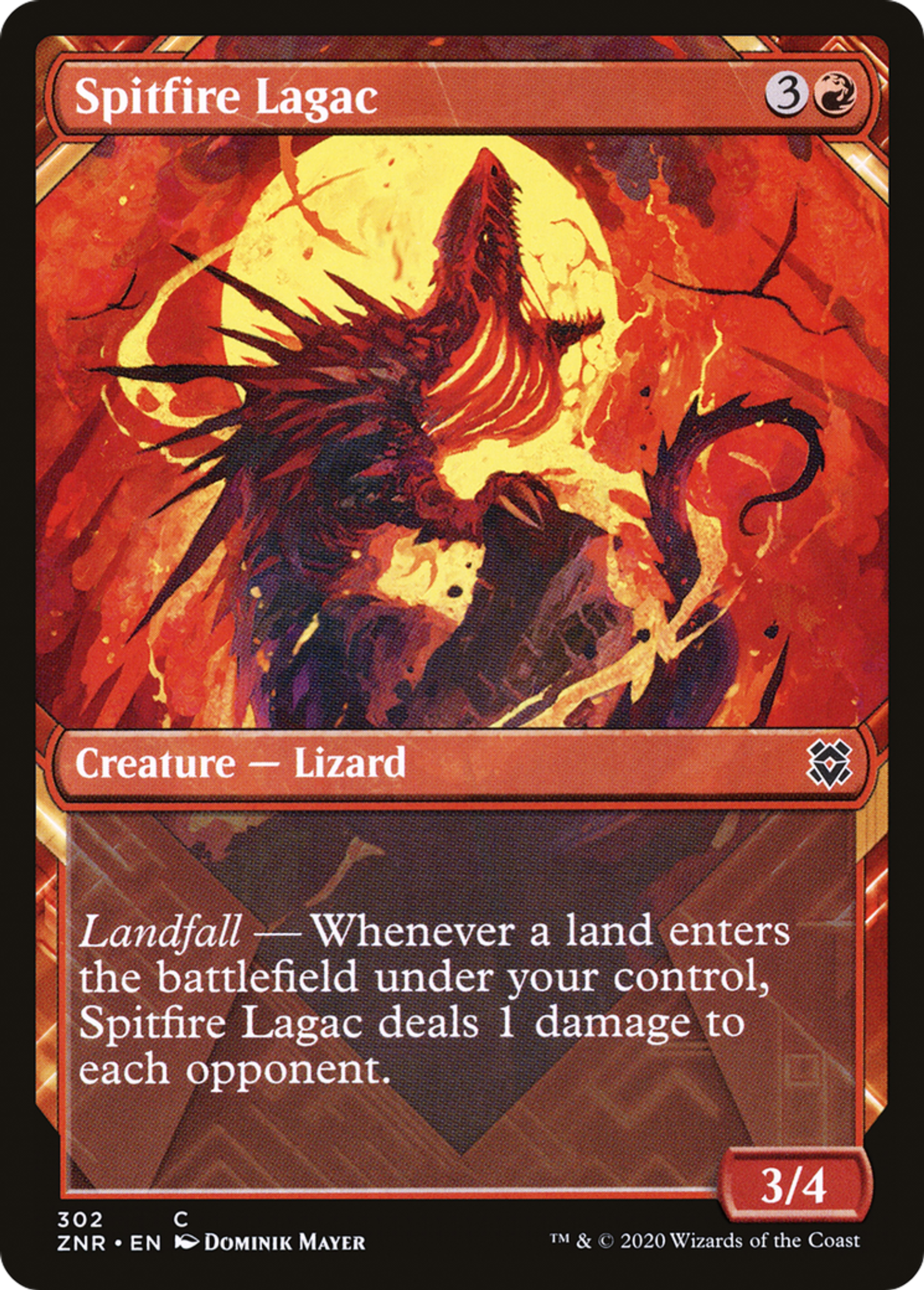 Spitfire Lagac — Zendikar Rising — Magic: The Gathering