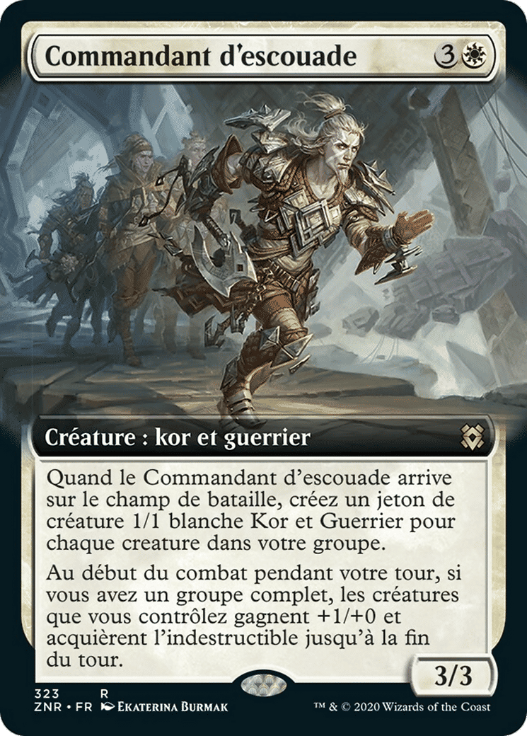 Commandant d'escouade — Zendikar Rising — Magic: The Gathering