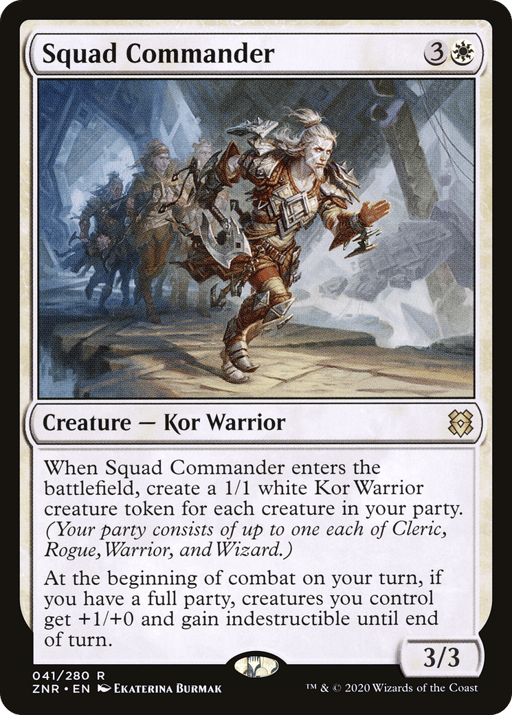 Squad Commander — Zendikar Rising — Magic: The Gathering