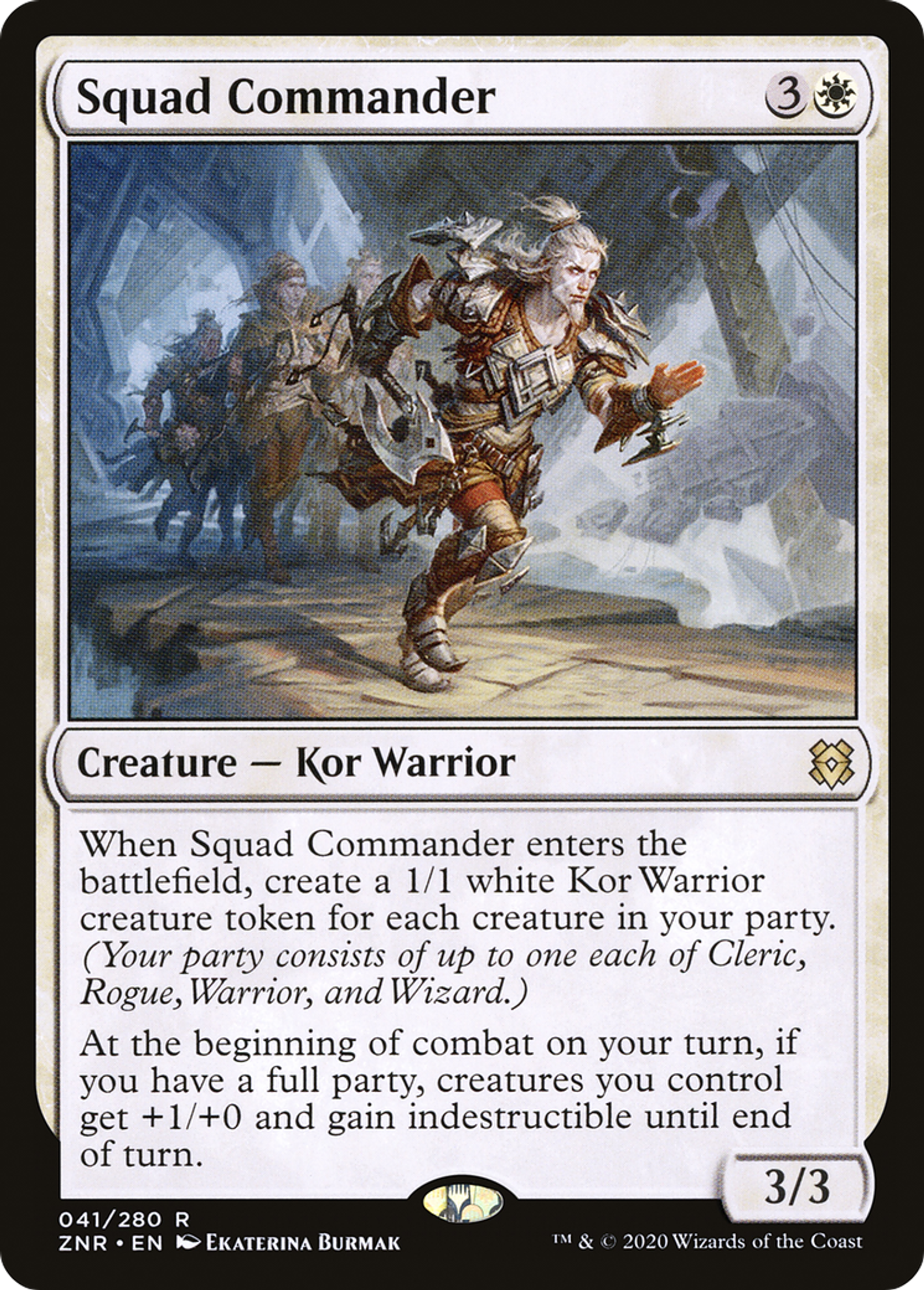Squad Commander — Zendikar Rising — Magic: The Gathering