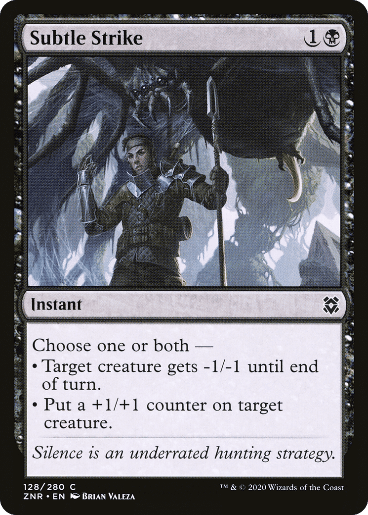 Subtle Strike — Zendikar Rising — Magic: The Gathering