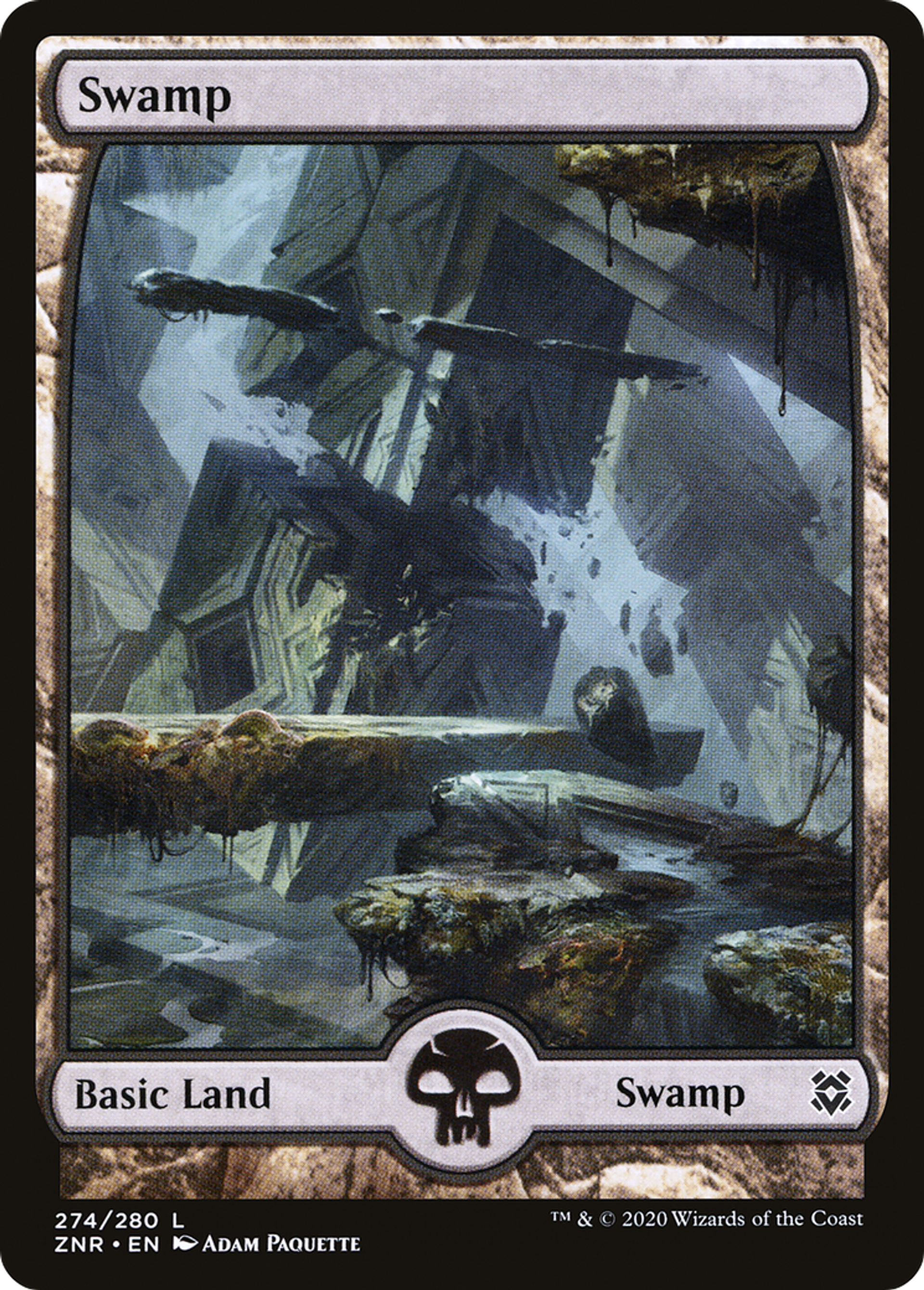Swamp — Zendikar Rising — Magic: The Gathering