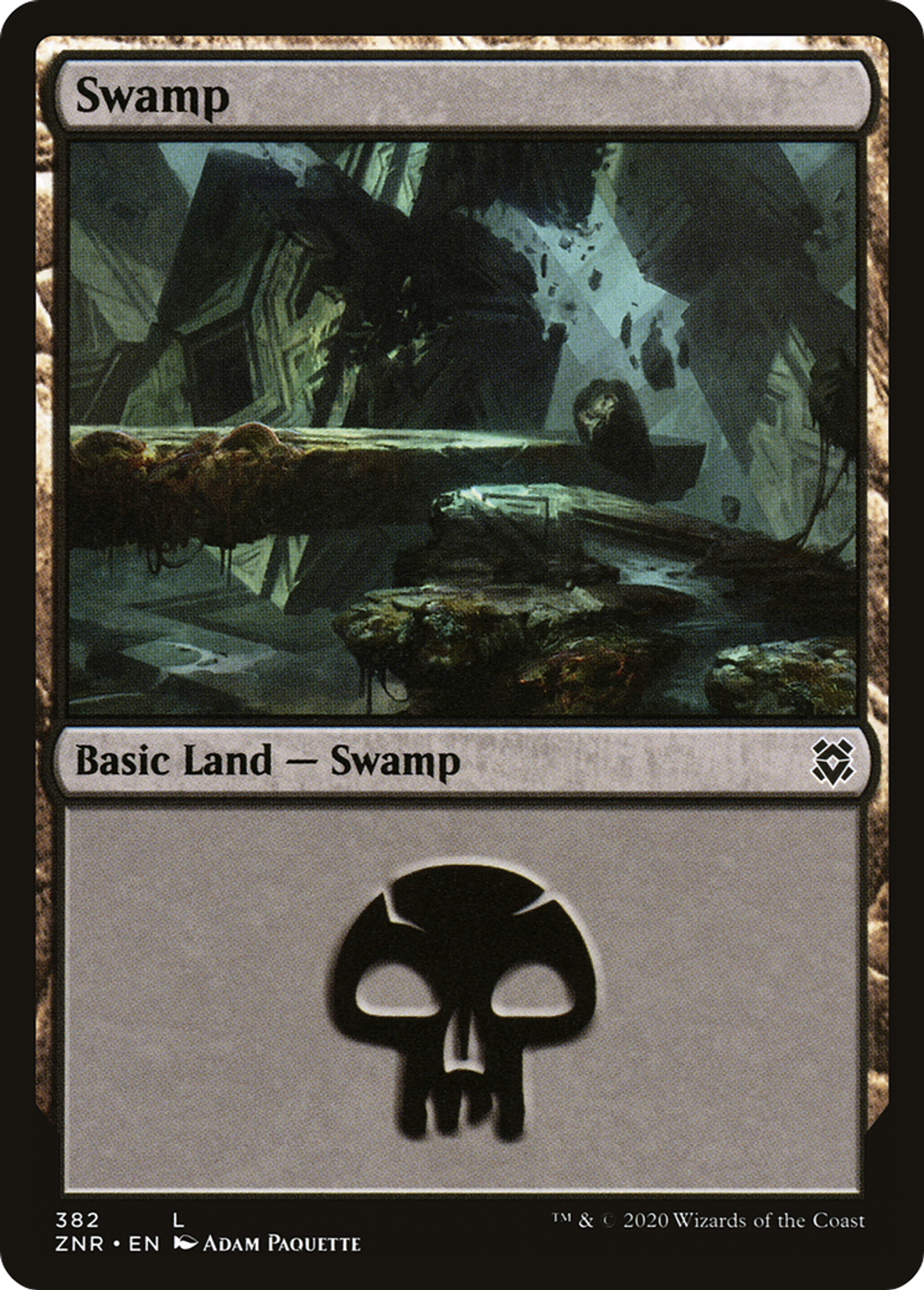 Swamp — Zendikar Rising — Magic: The Gathering