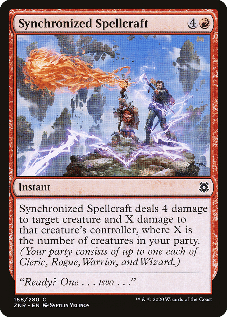 Synchronized Spellcraft — Zendikar Rising — Magic: The Gathering