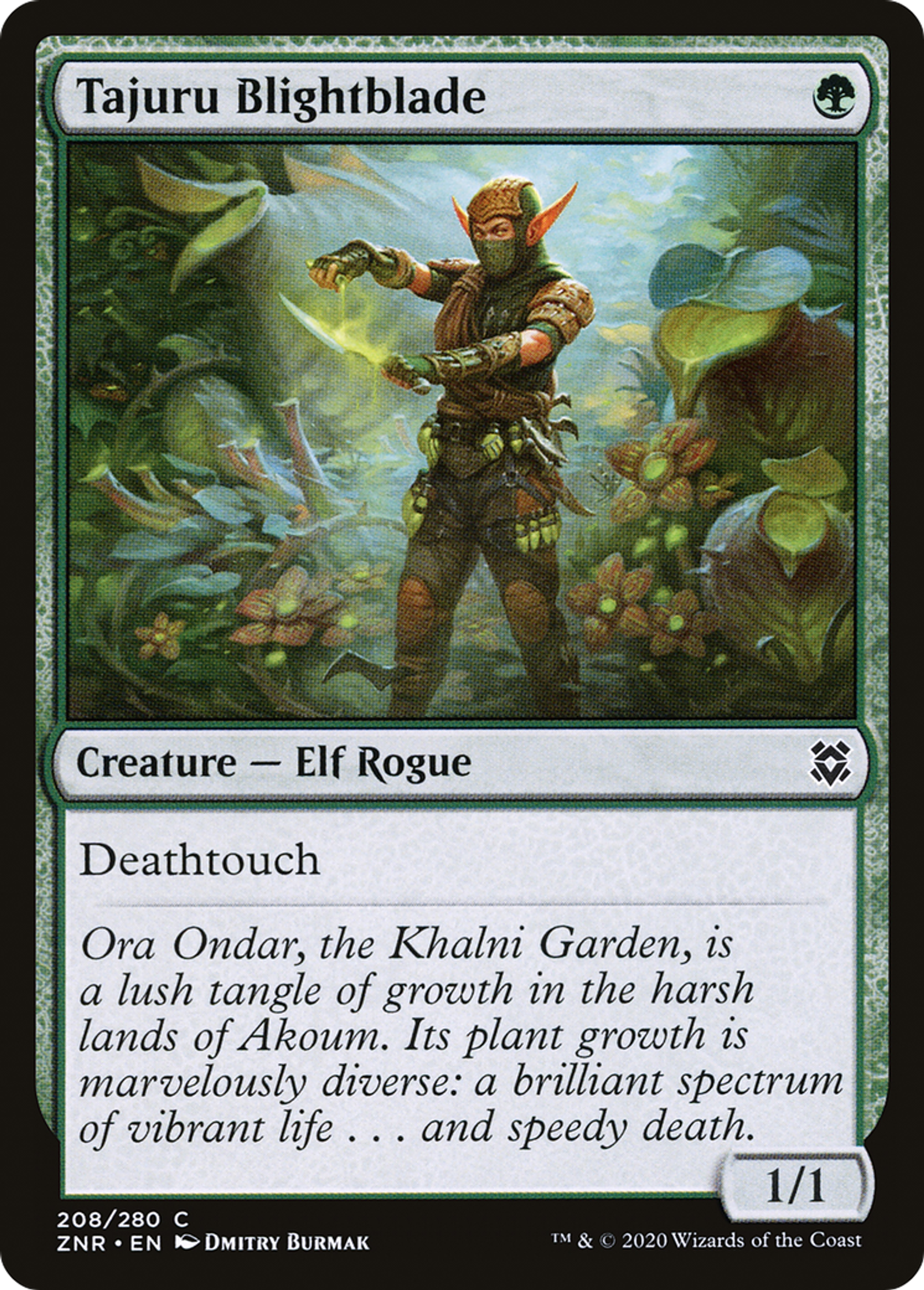 Tajuru Blightblade — Zendikar Rising — Magic: The Gathering