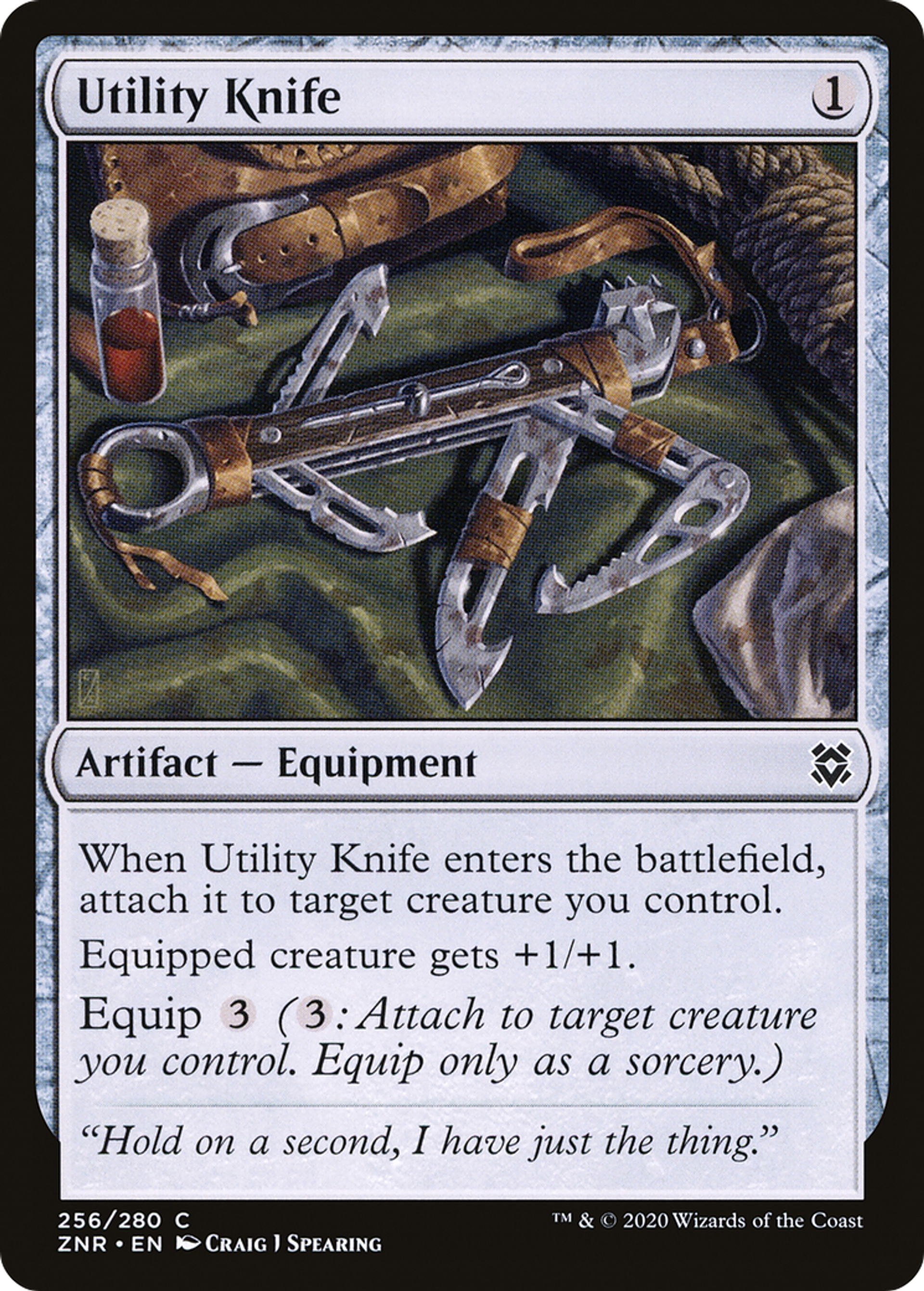 Couteau utilitaire — Zendikar Rising — Magic: The Gathering