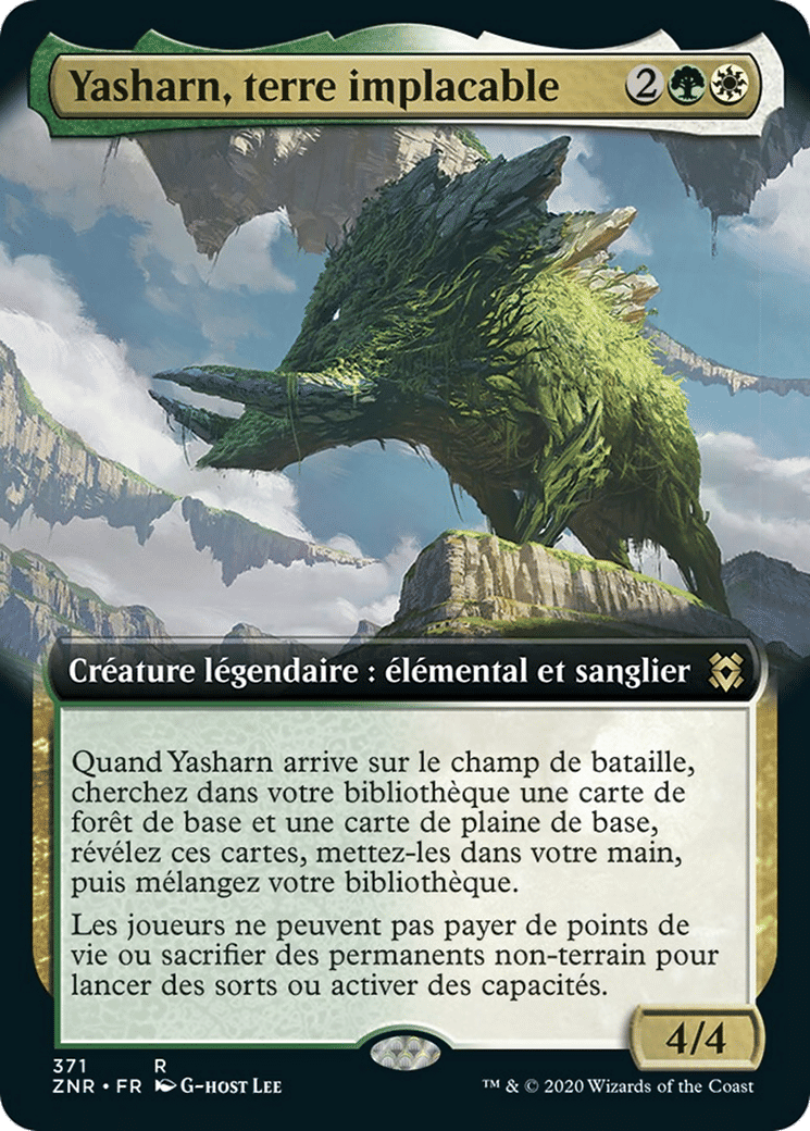 Yasharn, terre implacable — Zendikar Rising — Magic: The Gathering