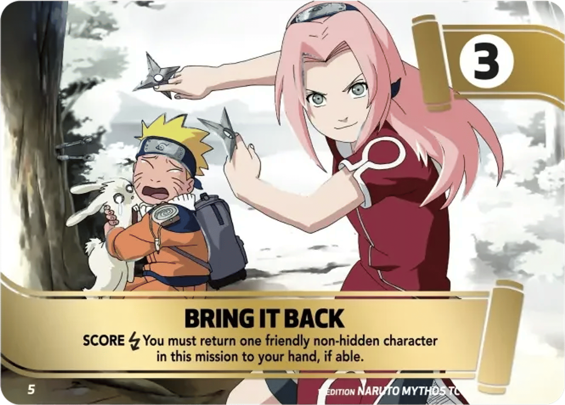 Bring it back — Konoha Shidō (2nd Edition) — Naruto Mythos TCG