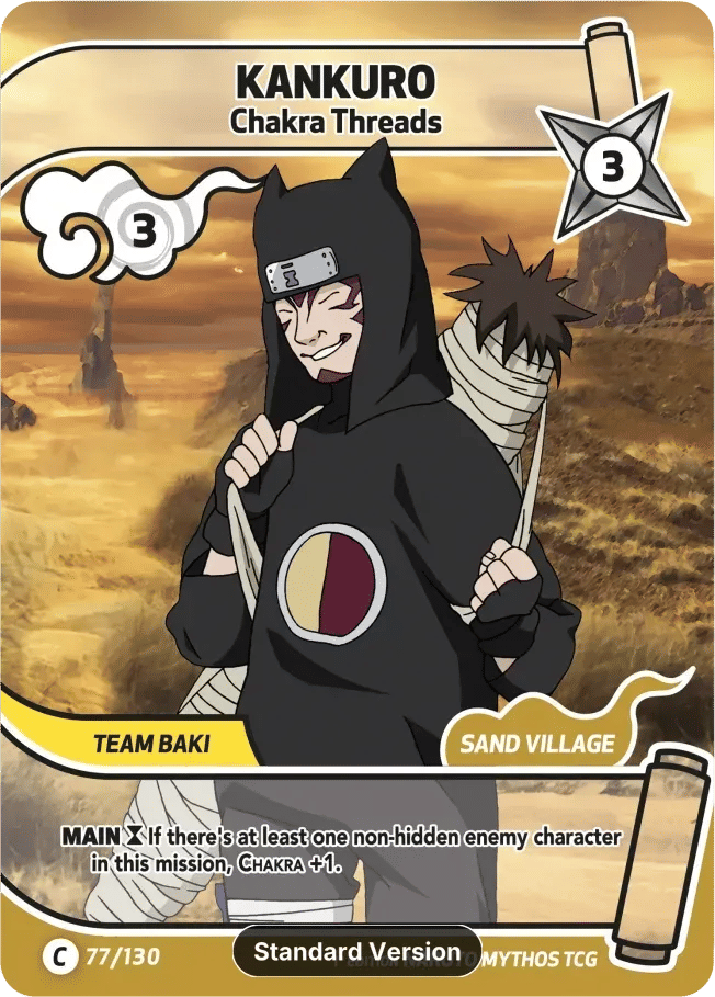 Kankuro - Chakra Threads — Konoha Shidō (2nd Edition) — Naruto Mythos TCG