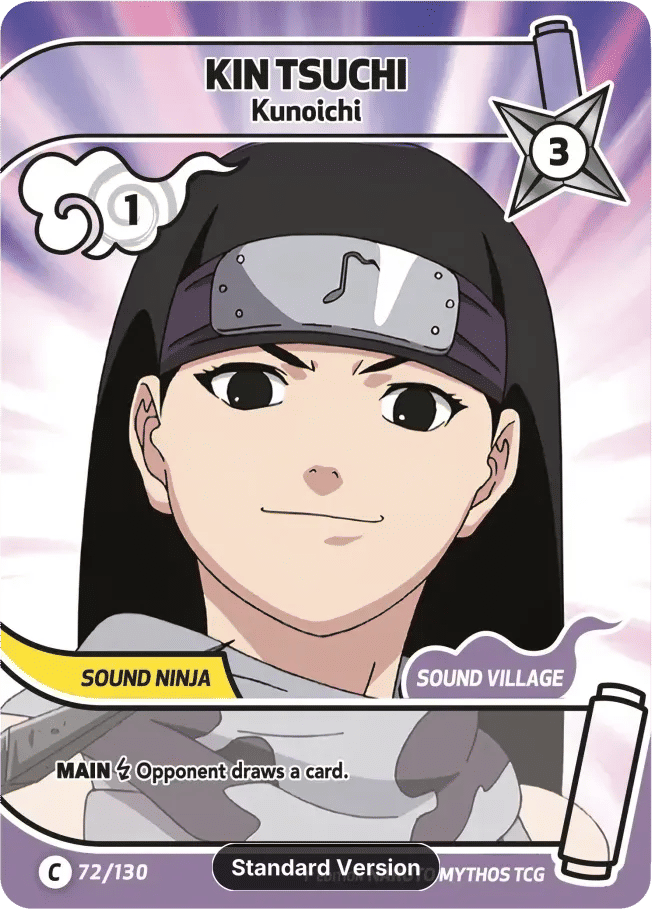 Kin Tsuchi - Kunoichi — Konoha Shidō (2nd Edition) — Naruto Mythos TCG